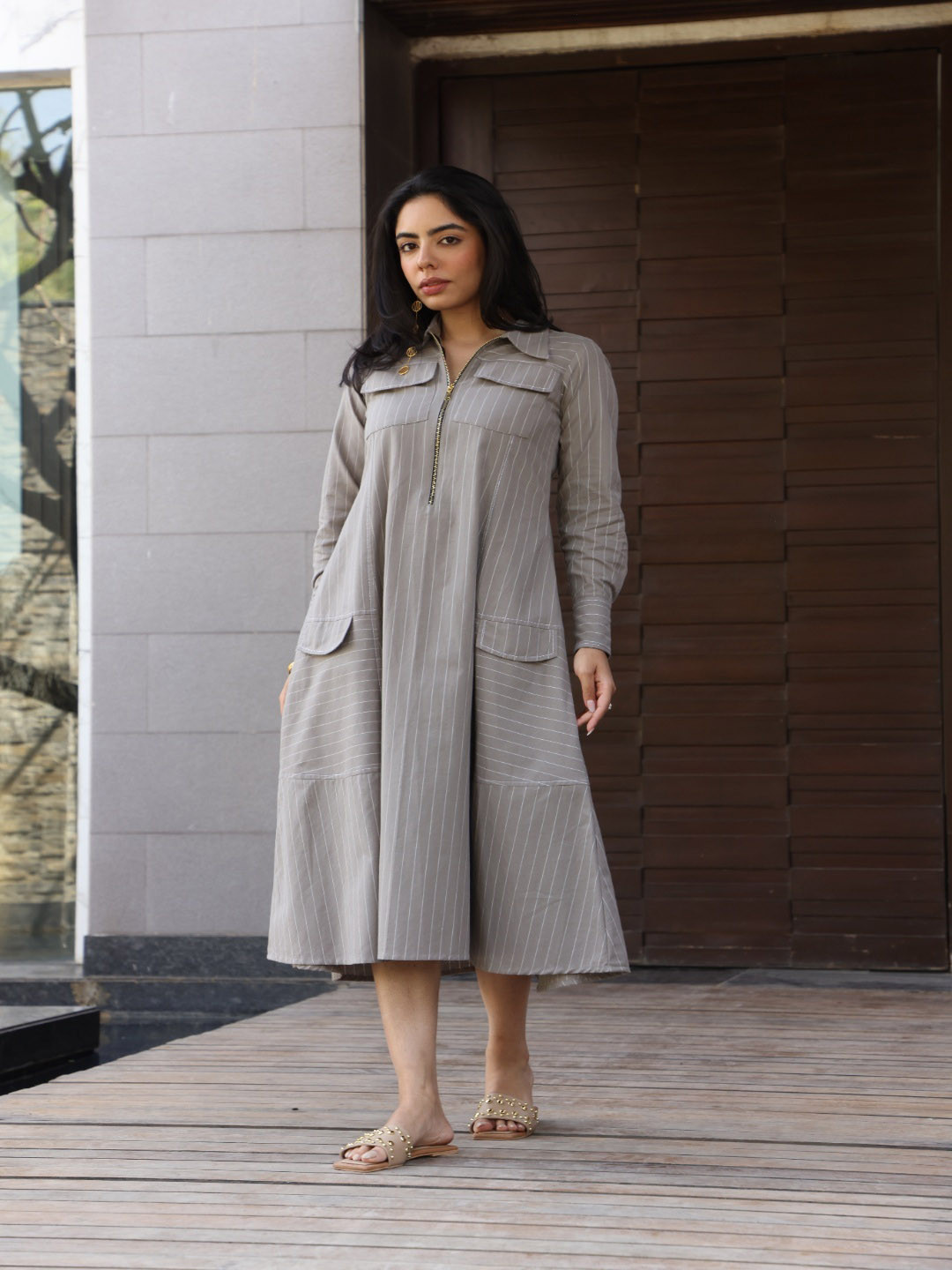 House of Surkh Pure Cotton Kurti