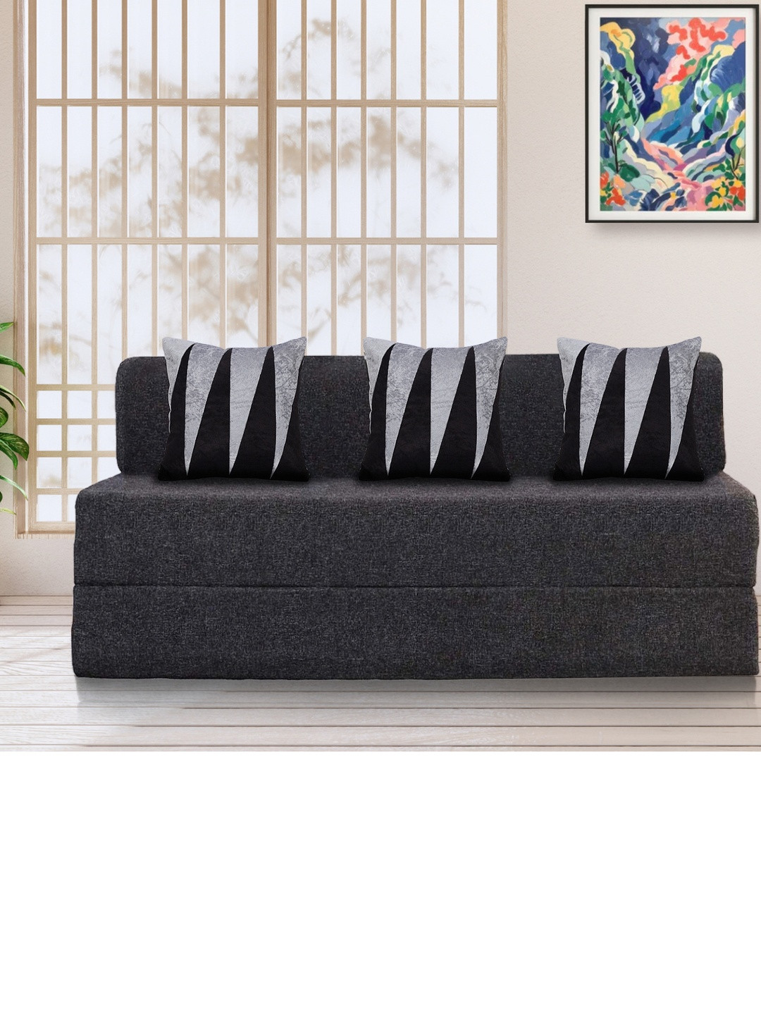 Clex Foam Fold Out Sofa Cum Bed