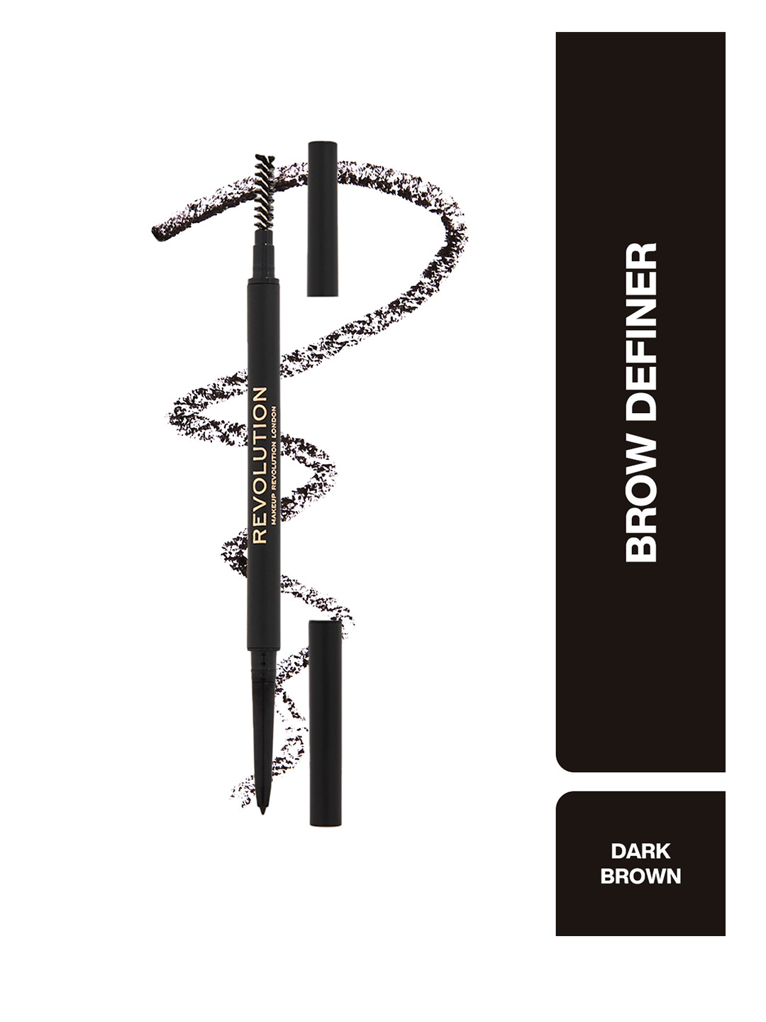 Makeup Revolution London Ultra Fine Precise Brow Pencil - Dark Brown