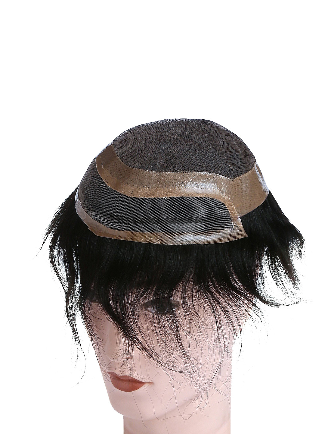 VIEWS Tape-In Wavy Scalp Topper Hair Extension - Black - 10.8 Inches