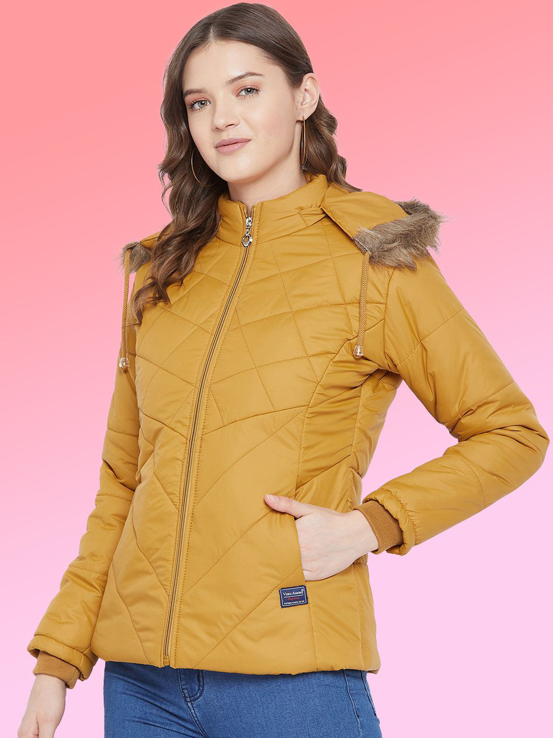 VERO AMORE Hooded Lightweight Padded Jacket