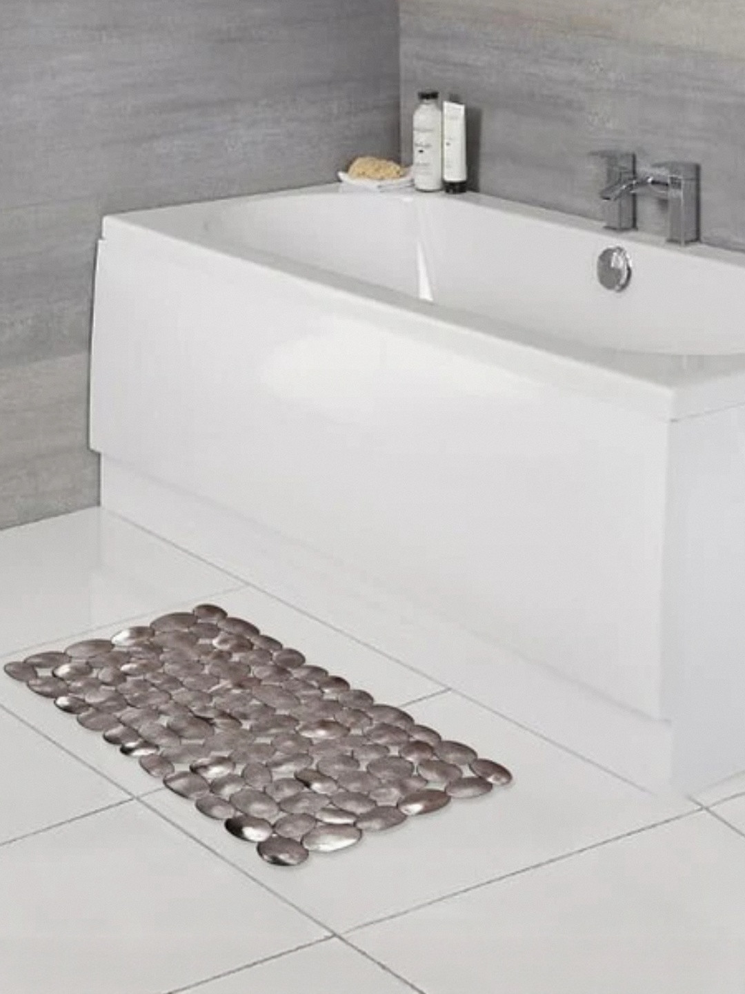 Viva Luxury Furnishings Viva Printed PVC Bath Mat