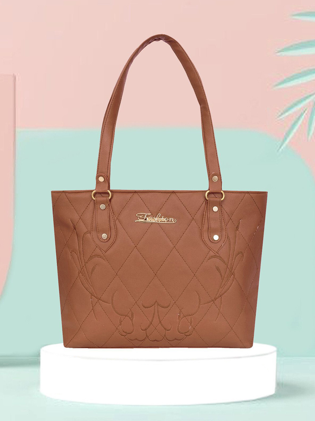 Right choice Textured Oversized Swagger Handheld Bag