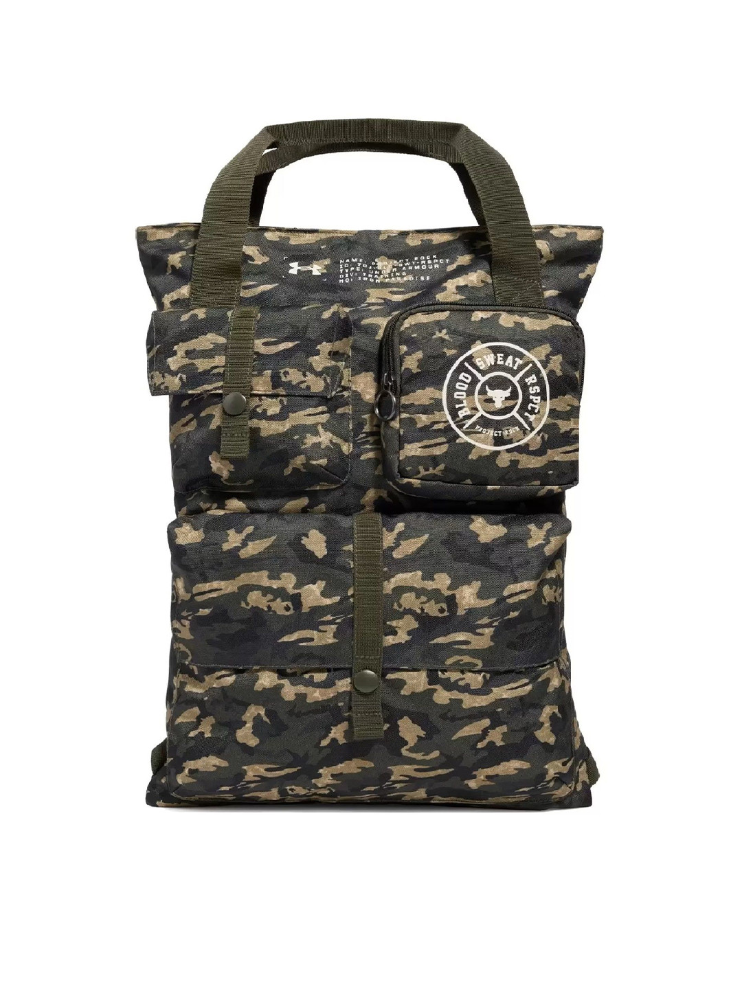 UNDER ARMOUR Camouflage Preinted Project Rock Gym Sack