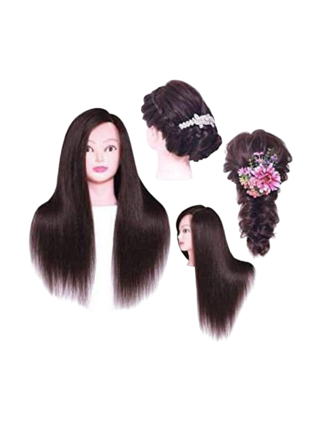 VIEWS Women Brown Wavy Clip-In Twists Hair Extension 26 inch