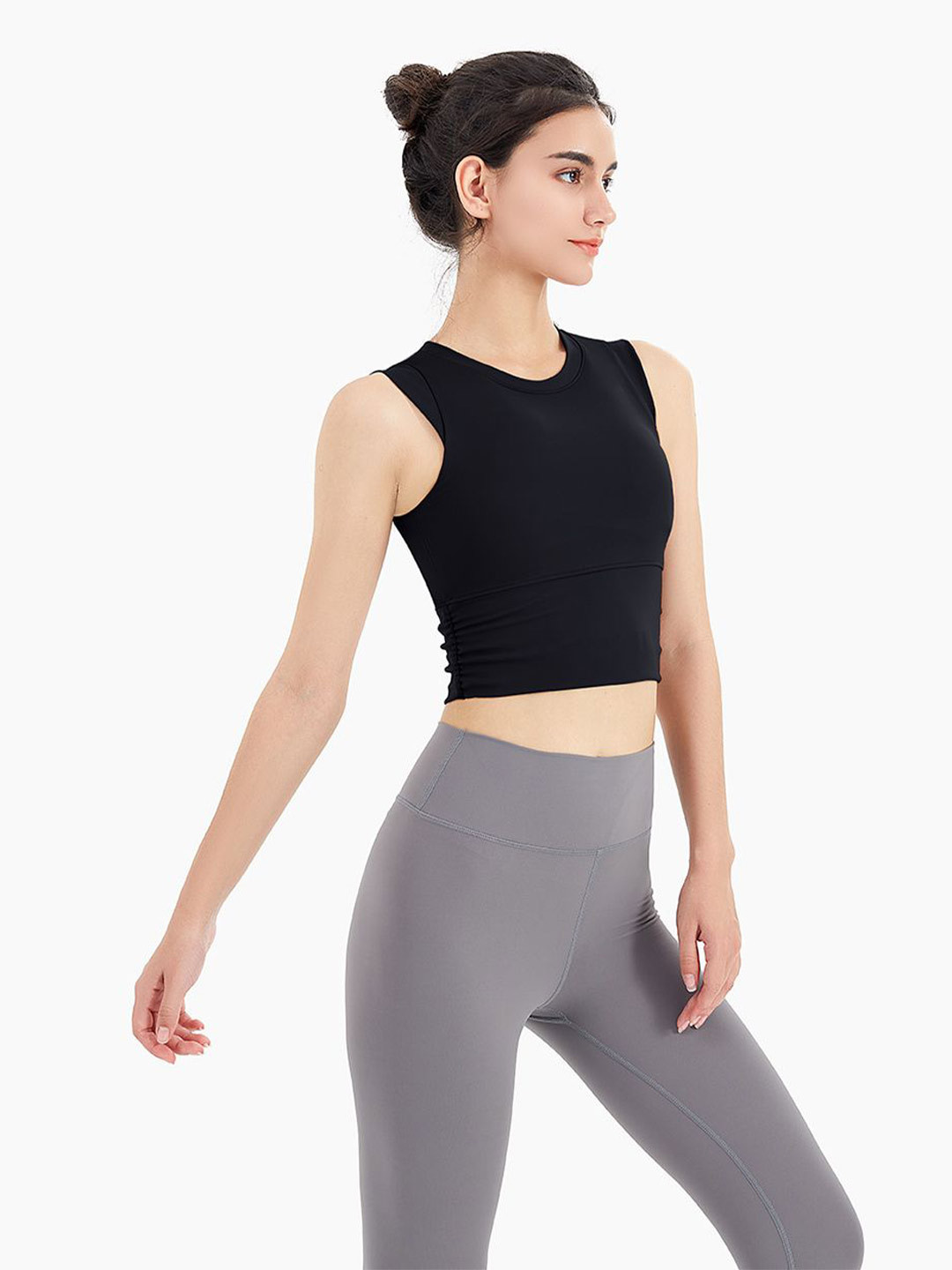 JC Collection Women Cut and Sew Full Coverage Work Out Bra