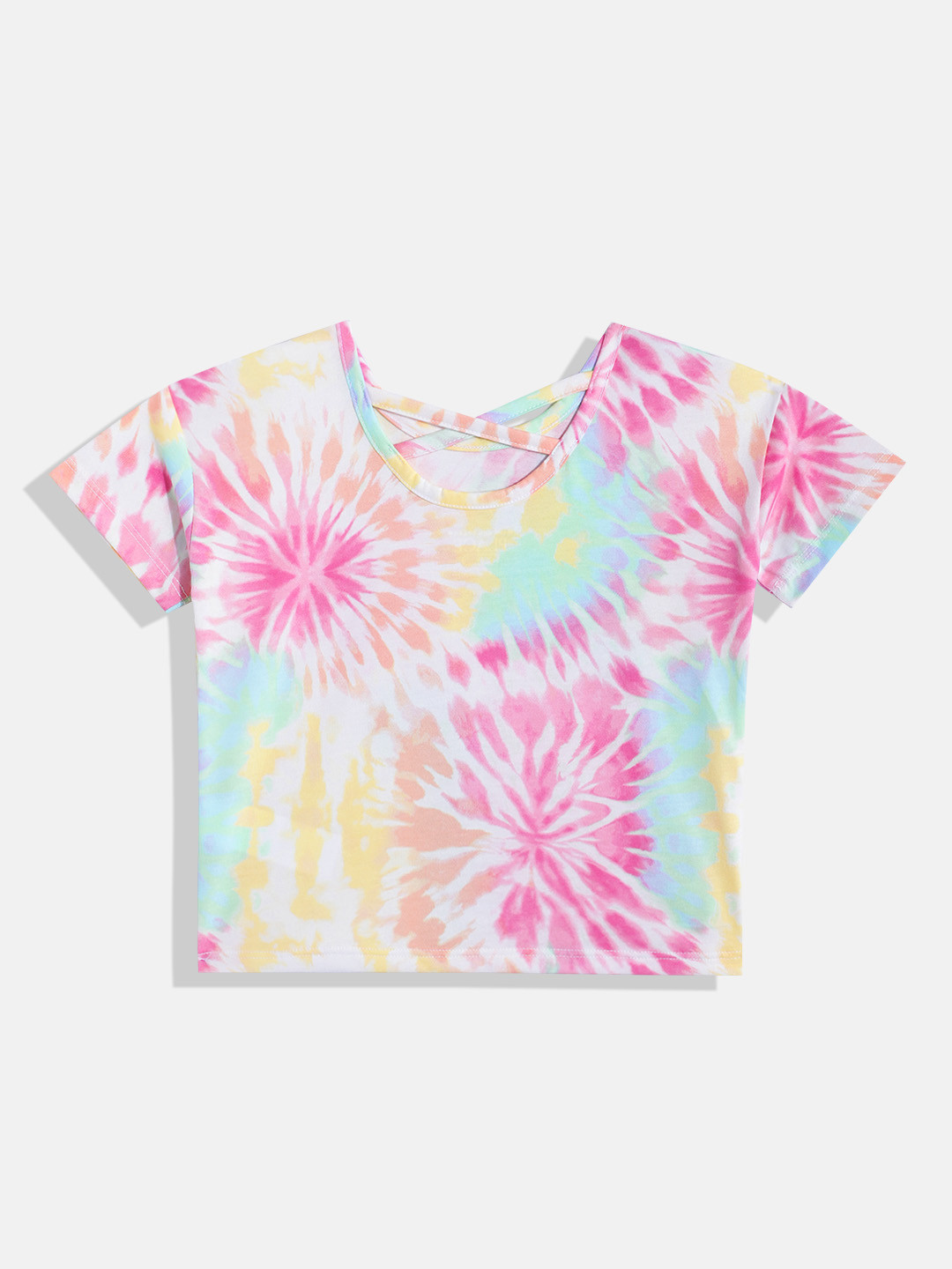 THE CHILDREN'S PLACE Girls Tie and Dye Printed T-shirt