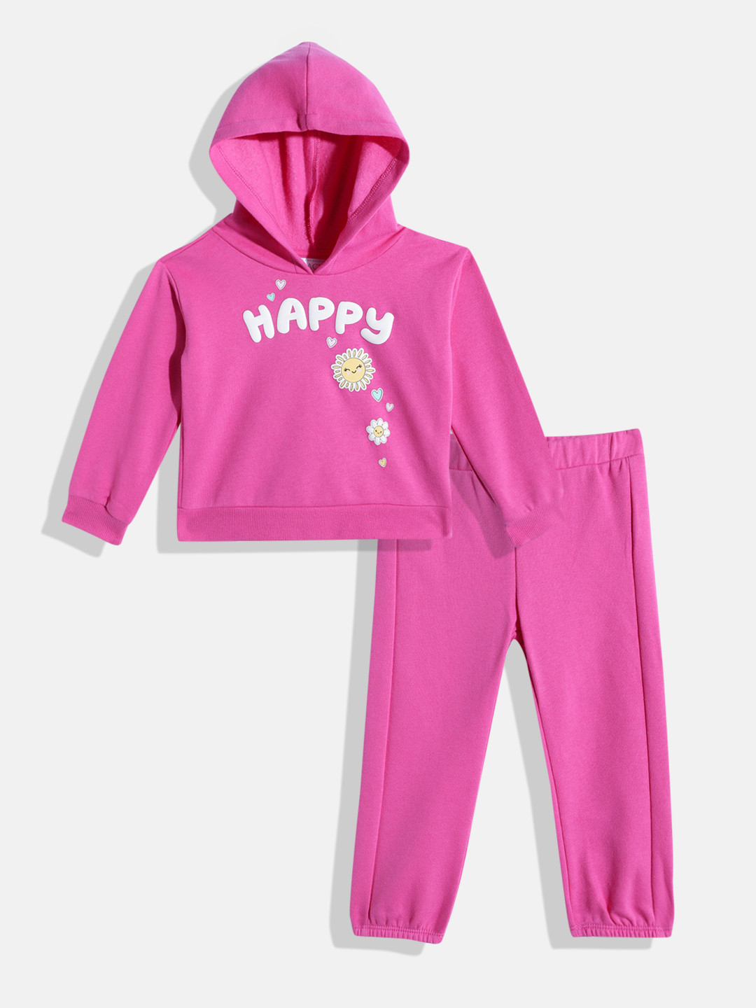 THE CHILDREN'S PLACE Infant Girls Puff Printed Clothing Set