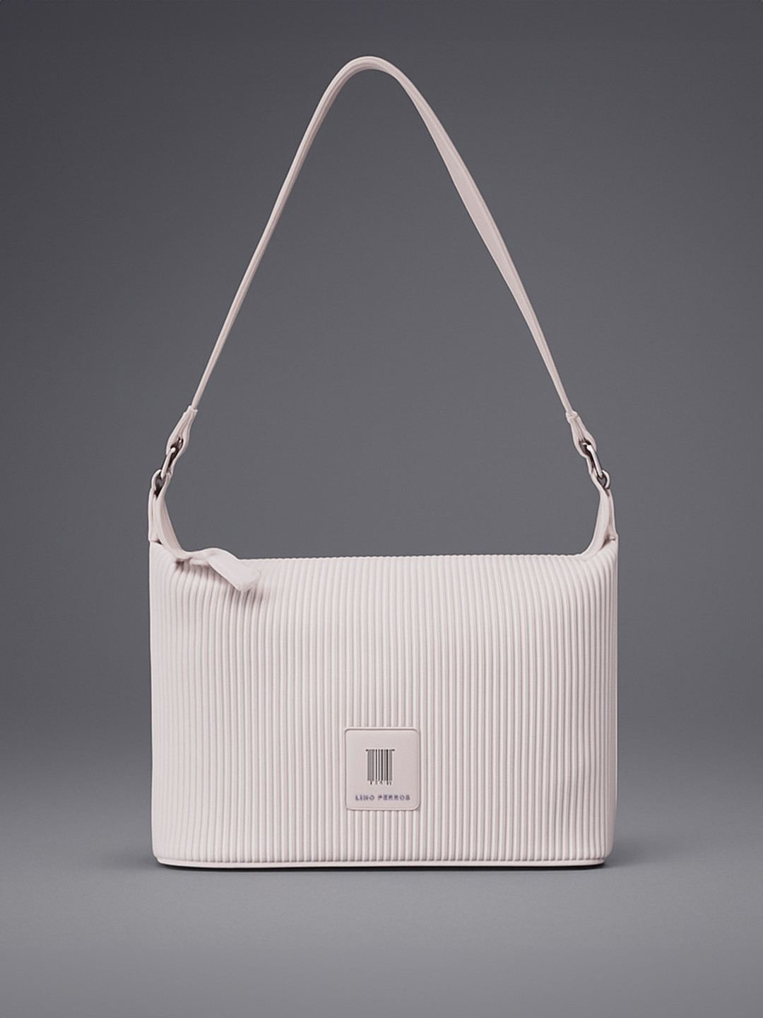 Lino Perros Textured Structured Shoulder Bag