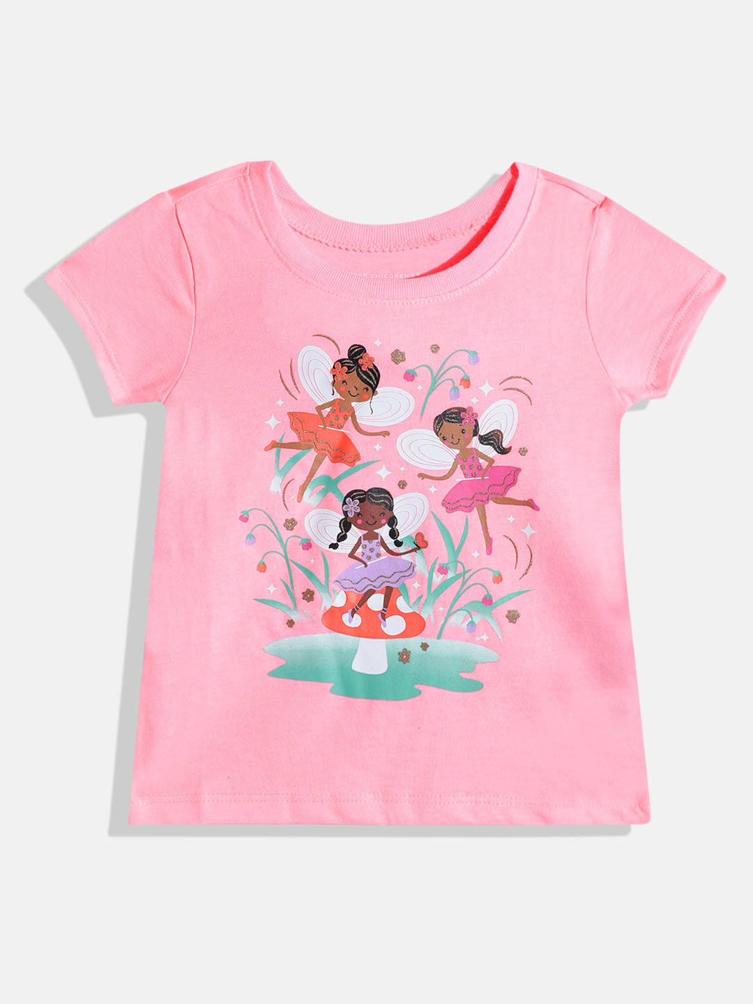 THE CHILDREN'S PLACE Girls Fairies Print T-shirt