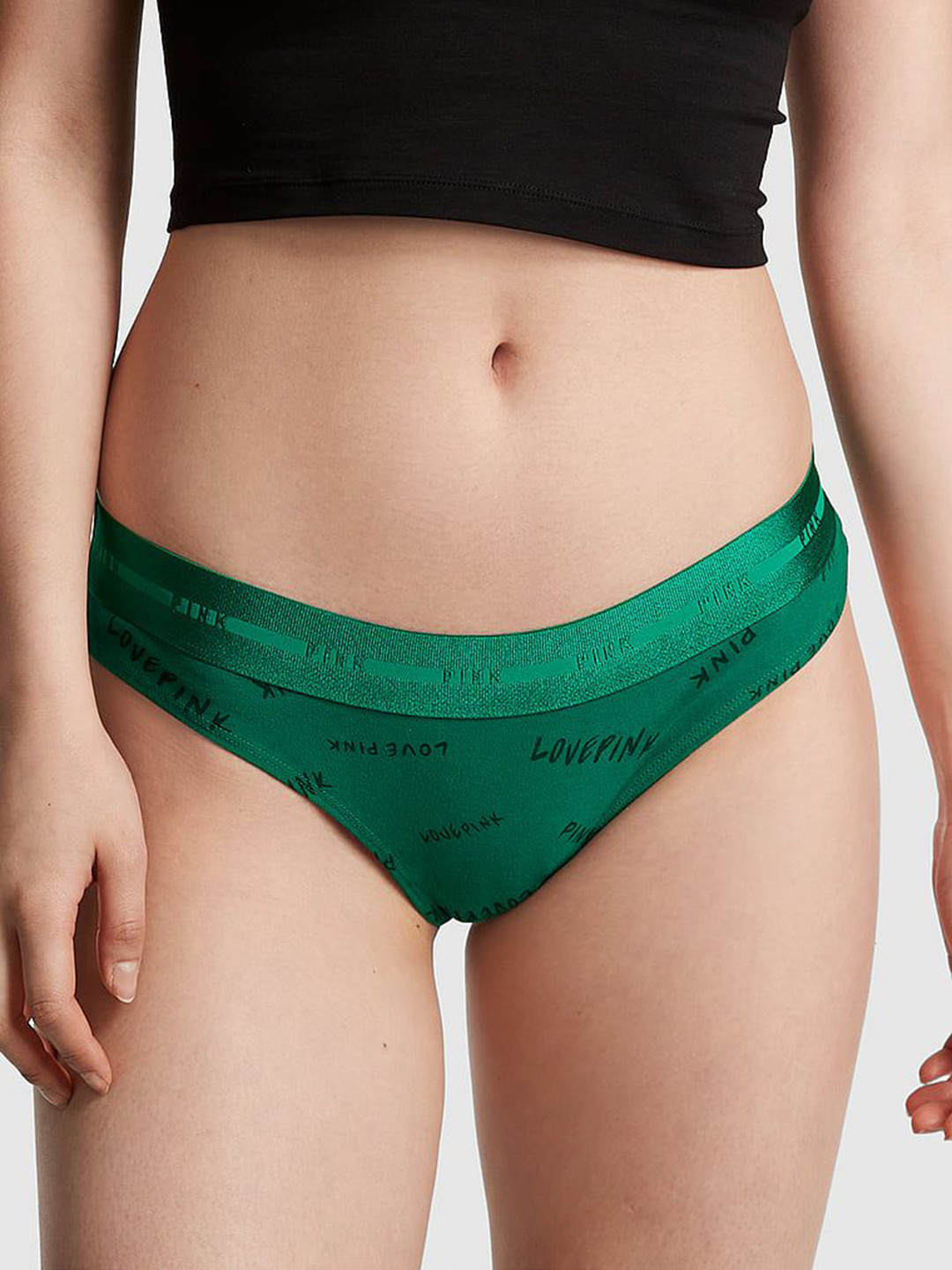 Victoria's Secret Printed Low-Rise Thong Briefs 1122700160ZS