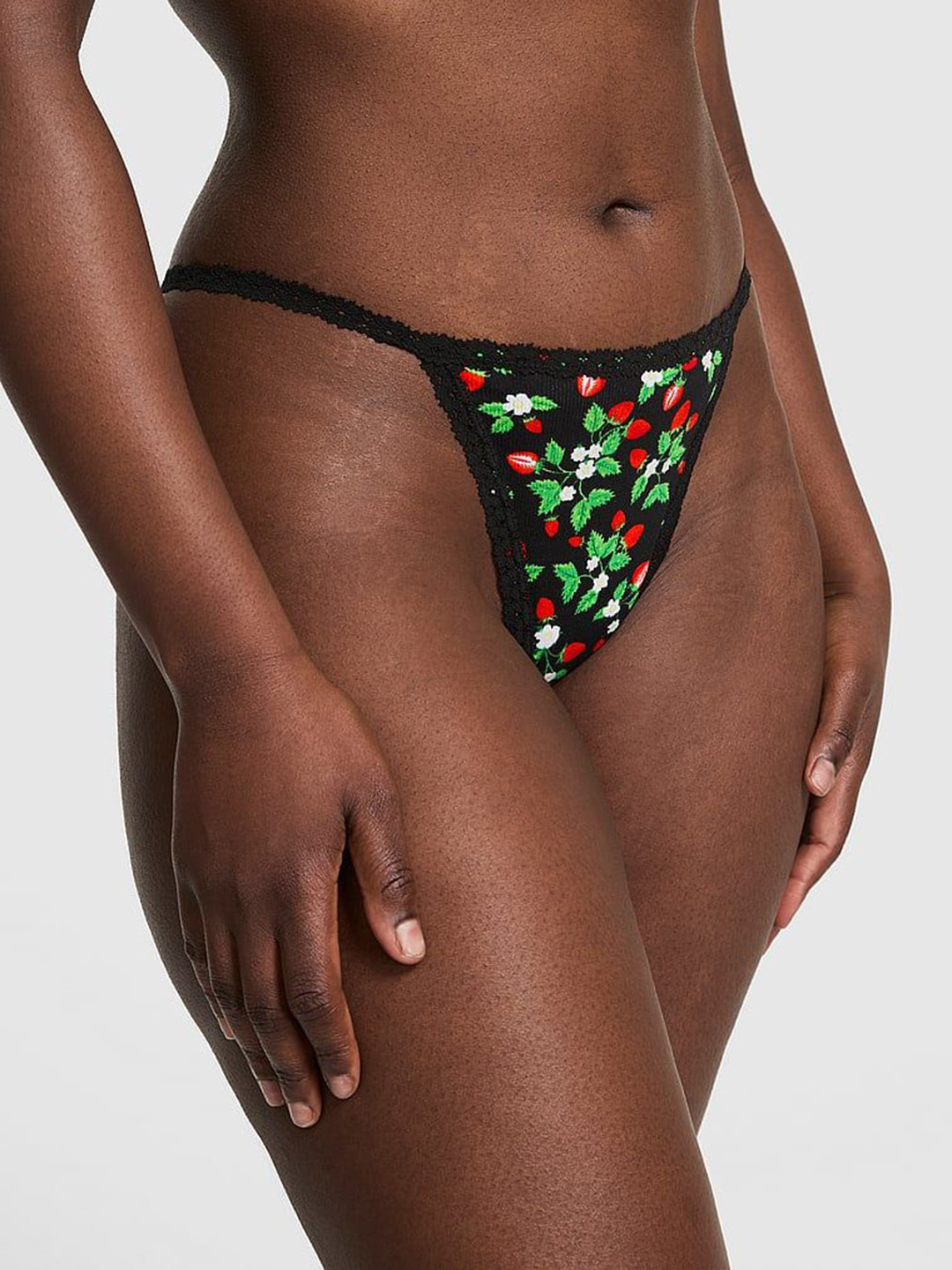 Victoria's Secret PINK Women Low-rise V-String Thong Briefs