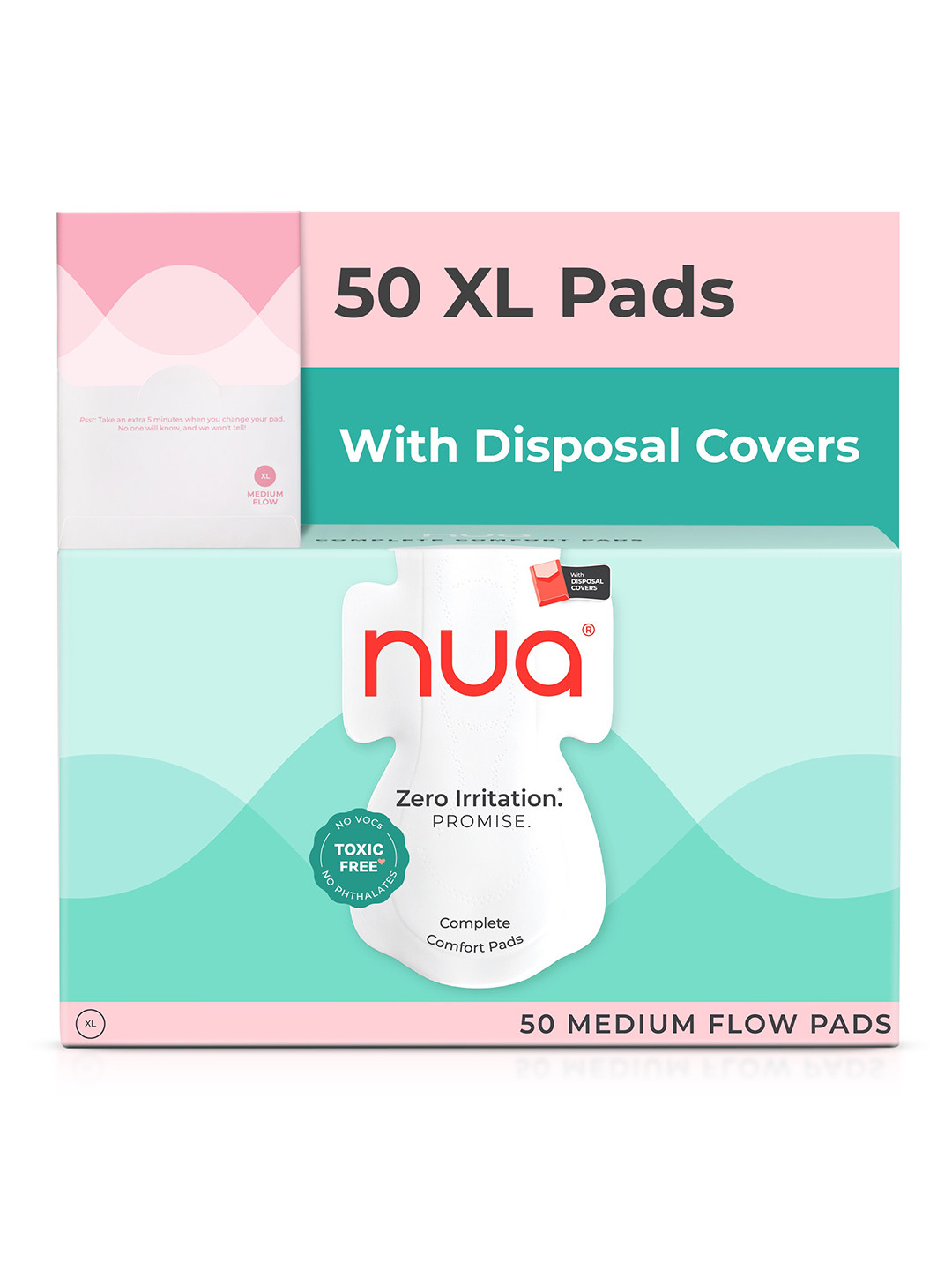 Nua Complete Comfort 50 Medium Flow Pads