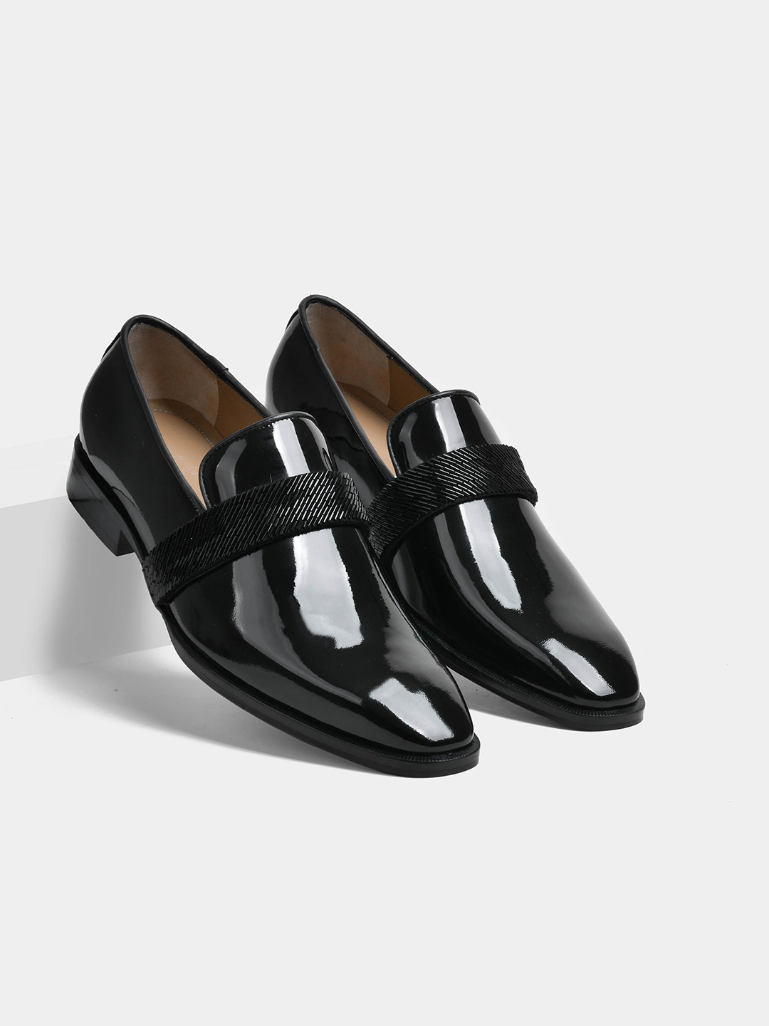 LUXORO FORMELLO Ellis Men Embellished Formal Slip On Shoes