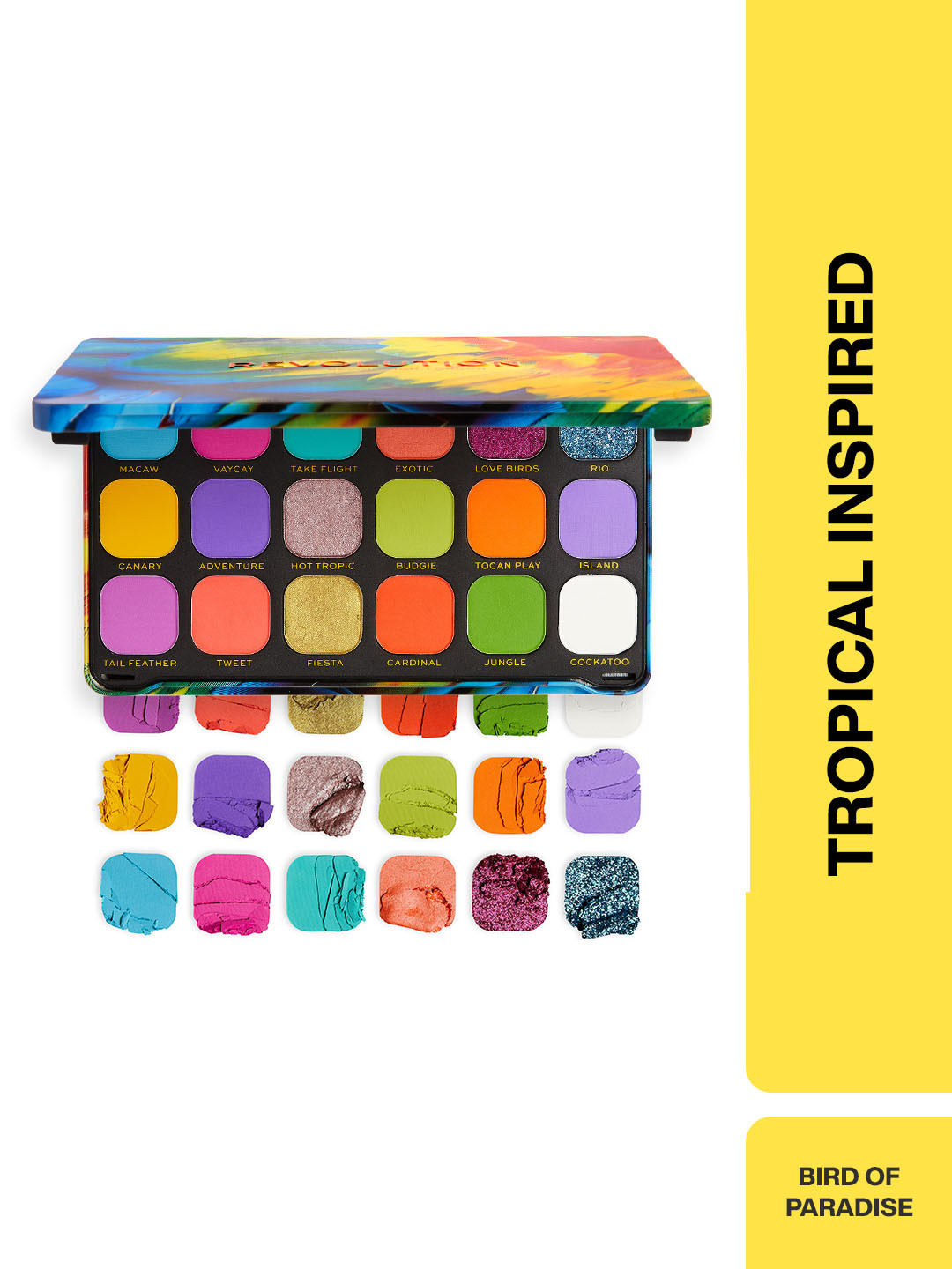 Makeup Revolution London Forever Flawless Eyeshadow Palette - Bird of Paradise