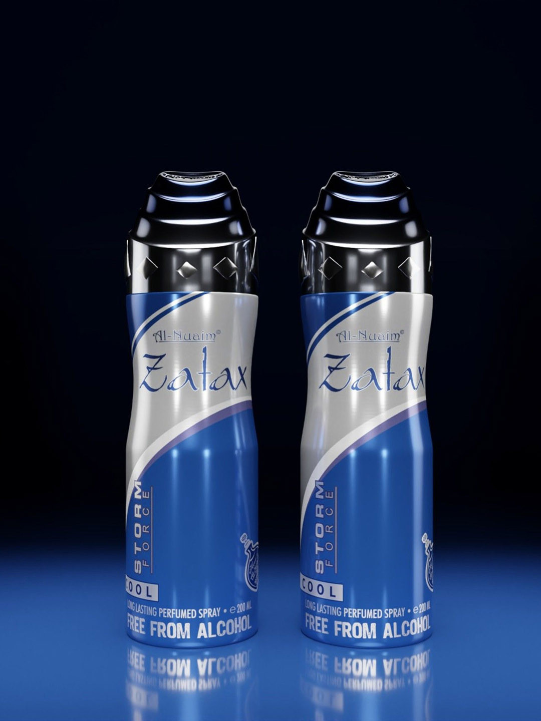 Al-Nuaim Set Of 2 Zatax Deodorant Spray- 200 ml Each