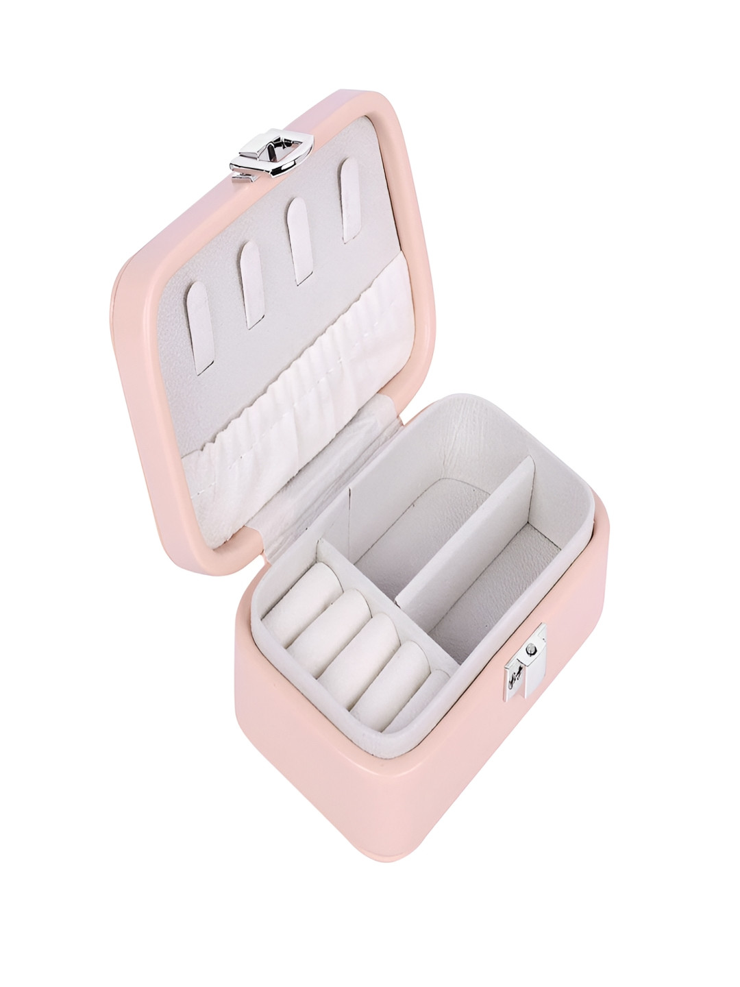 KriShyam Pink & White Wardrobe Jewellery Organiser