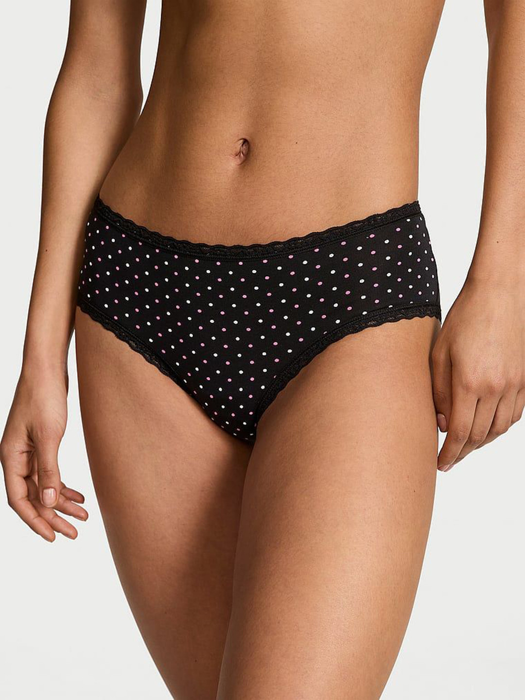 Victoria's Secret Women Low-rise Lace-Waist Bikini Briefs