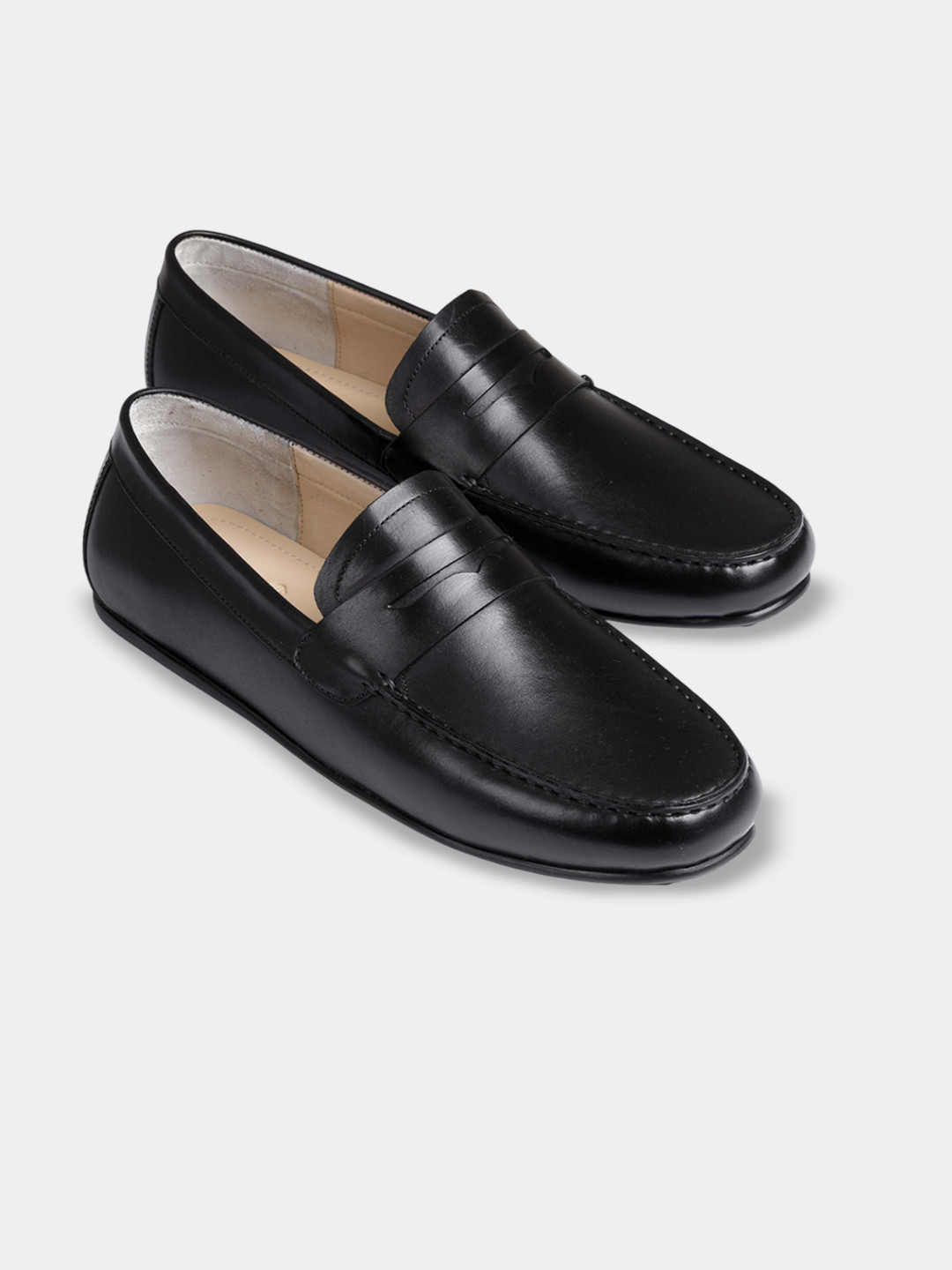 LUXORO FORMELLO Javier Men Slip On Round Toe Formal Loafer Shoes