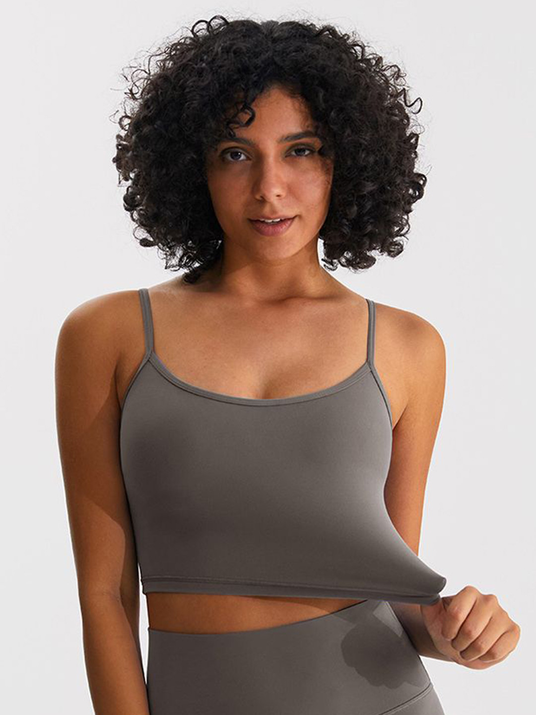 JC Collection Women Full Coverage Non-Wired Removable Padding Regular Workout Bra