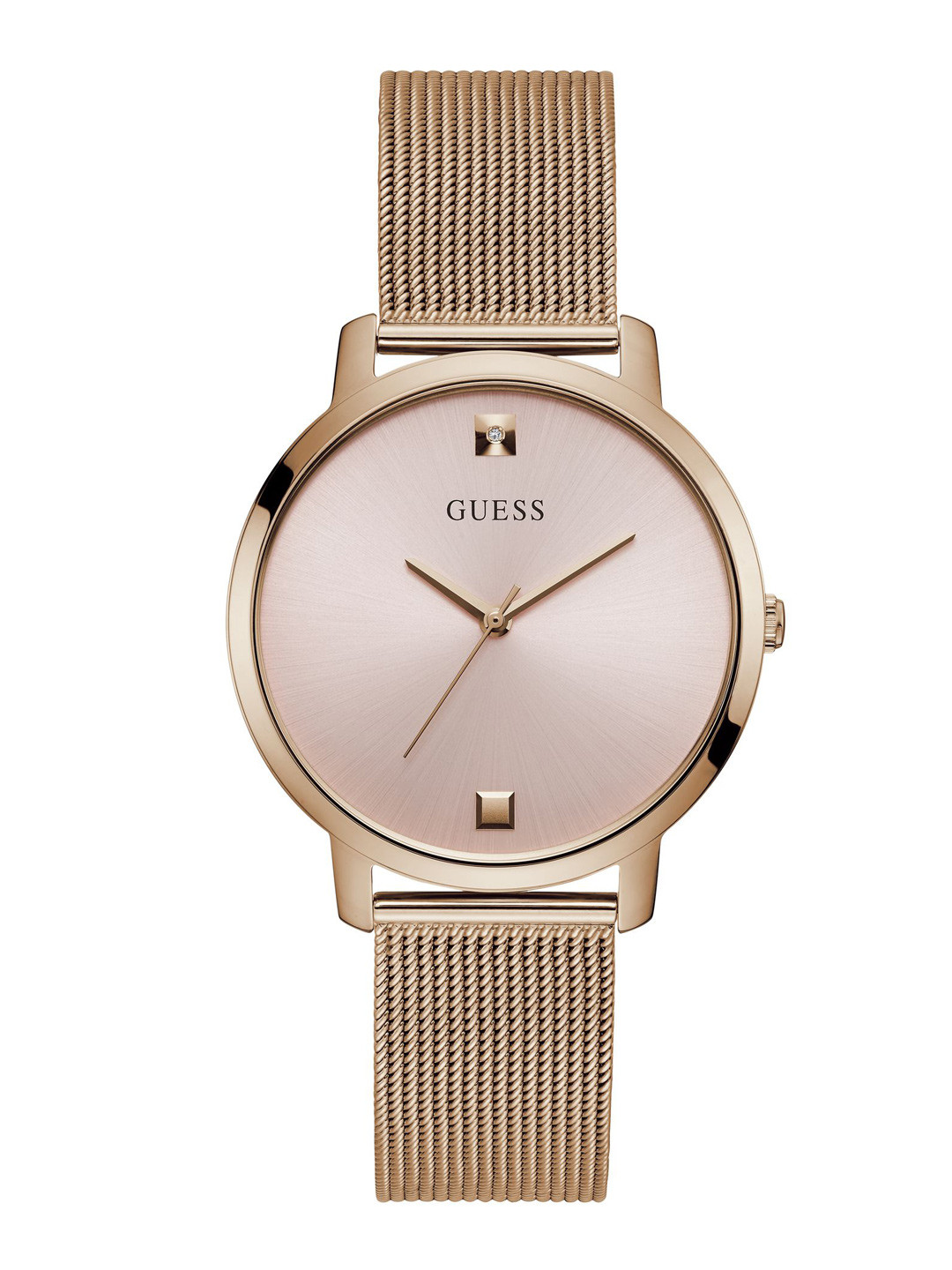 GUESS Women Dial & Stainless Steel Bracelet Style Straps Analogue Watch GW0458L3