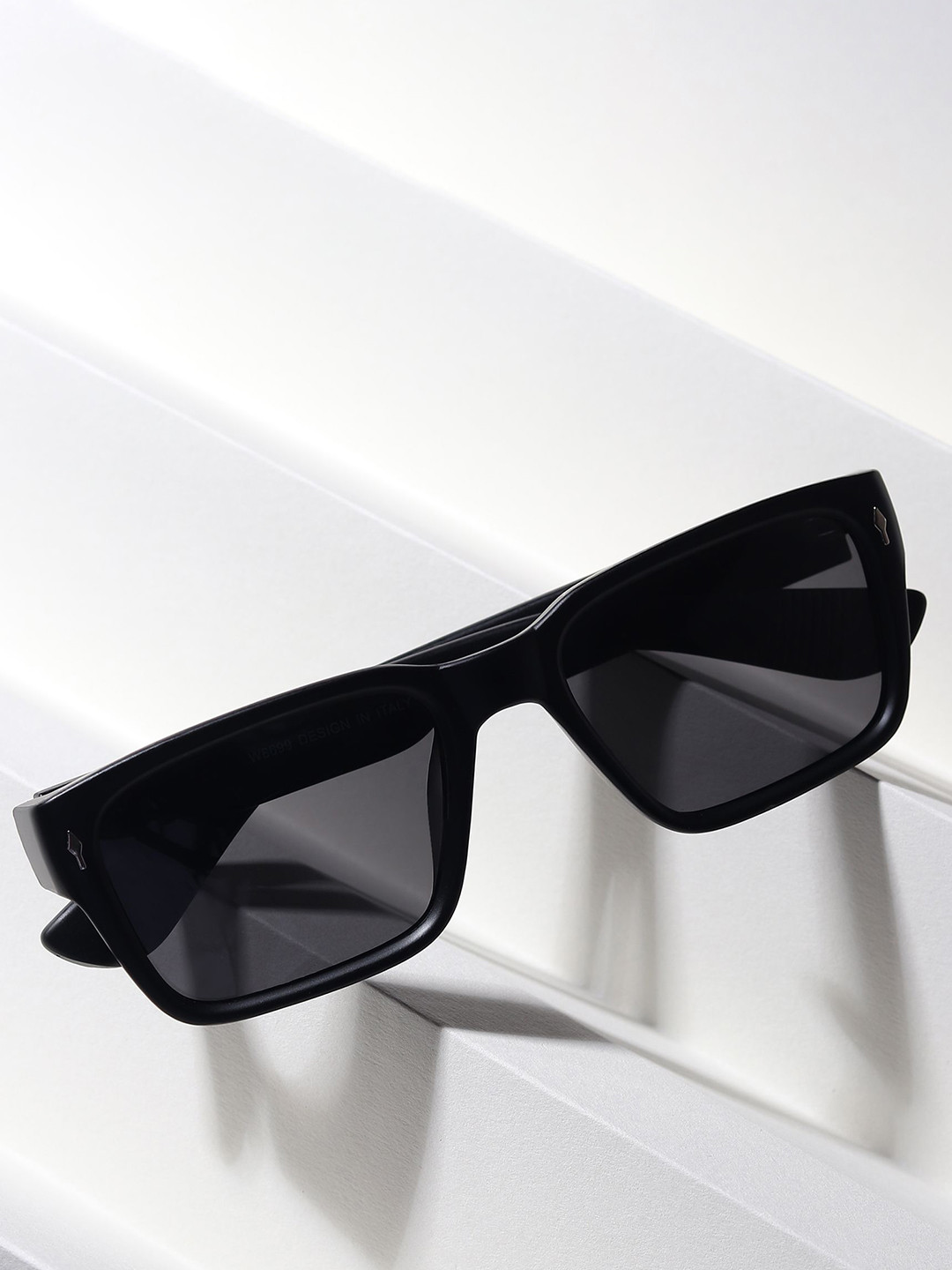 Rozzetta craft Unisex Square Sunglasses with Polarised and UV Protected Lens