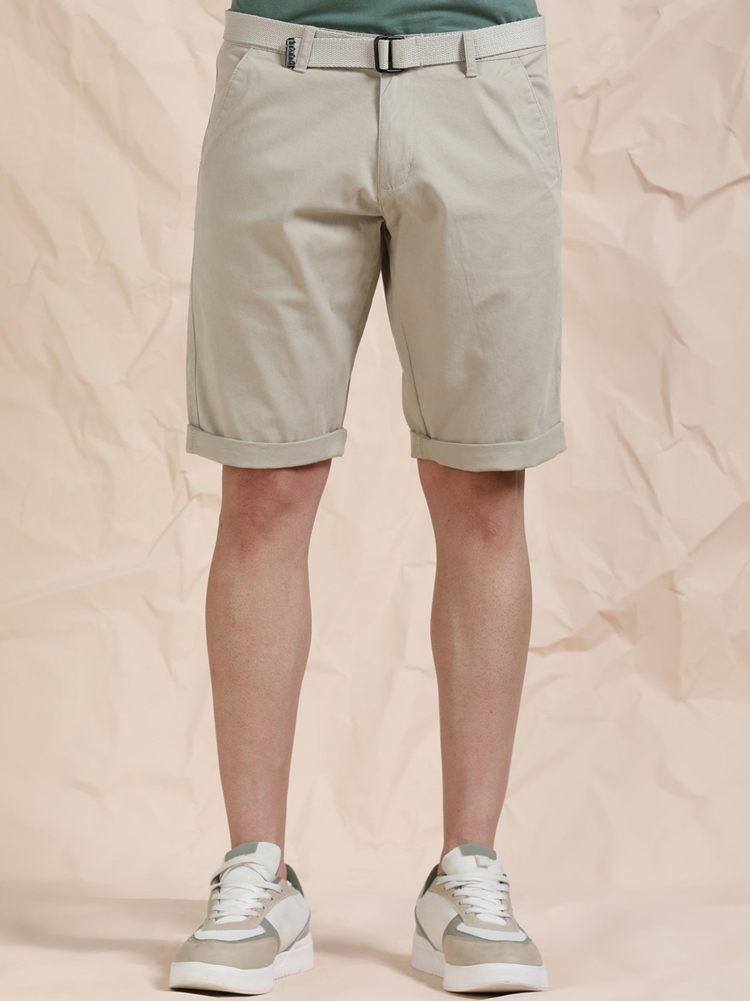 beevee Men Mid Rise Slim Fit Shorts