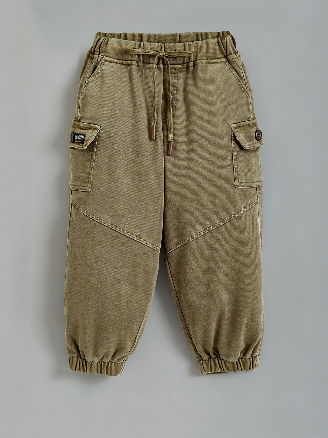 Hopscotch Boys Solid BLENDED Track Pants