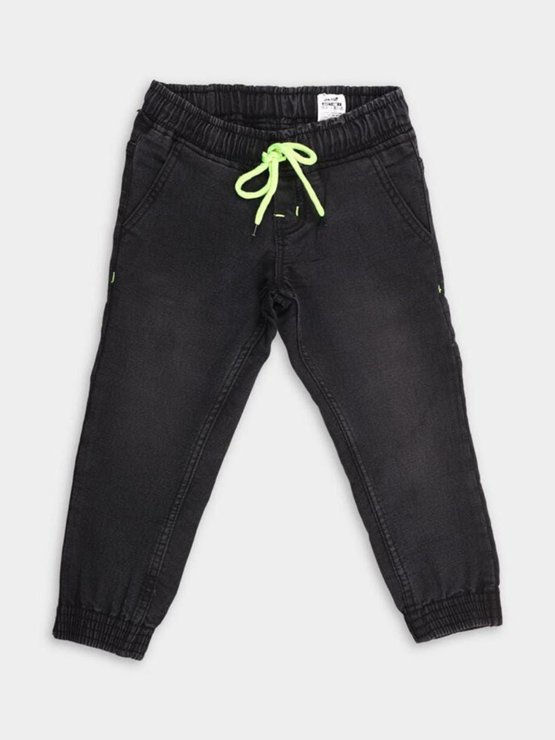 IB Fashion Boys Slim Fit High-Rise Low Distress Jeans