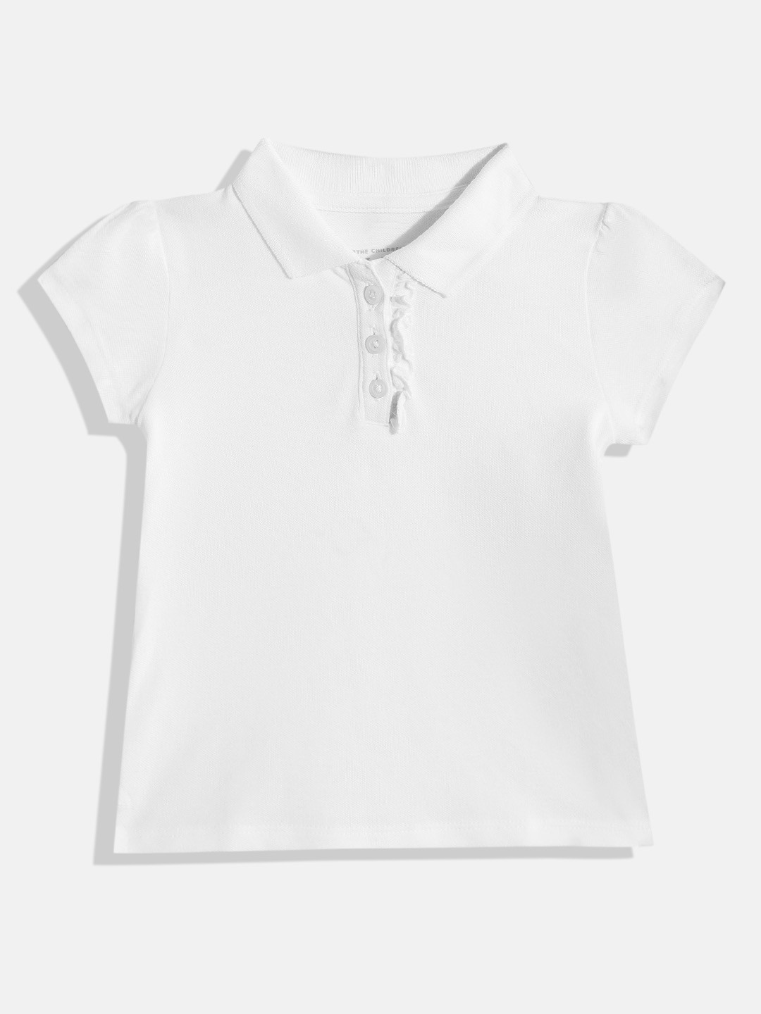 THE CHILDREN'S PLACE Teen Girls Polo Collar T-shirt