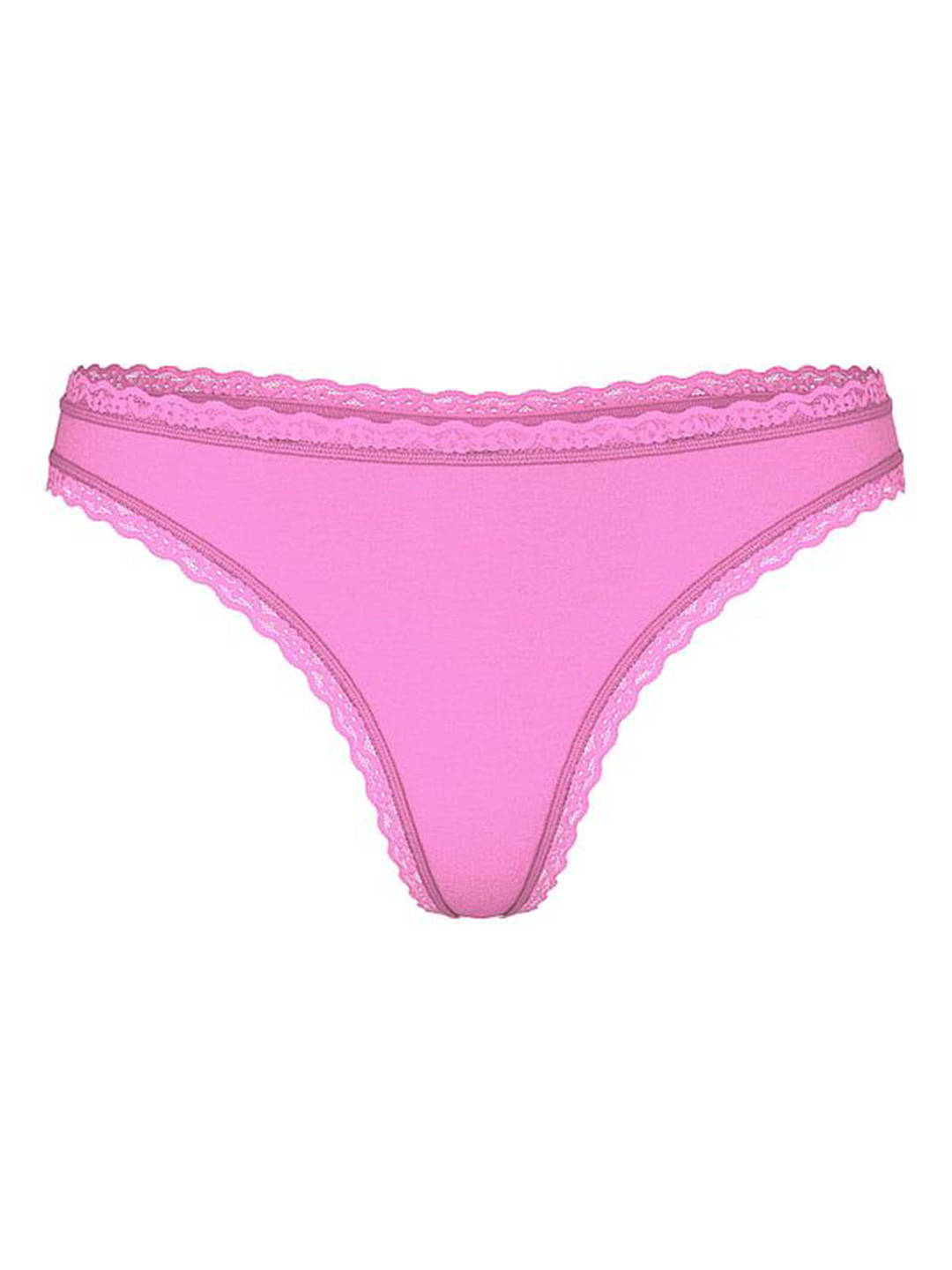 Victoria's Secret The Lacie Cotton Mid-Rise Breathable Thongs