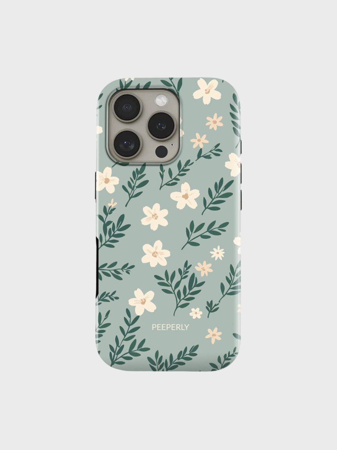 PEEPERLY Women iPhone 13 Amalfi Coast Impact Resistant Back Case