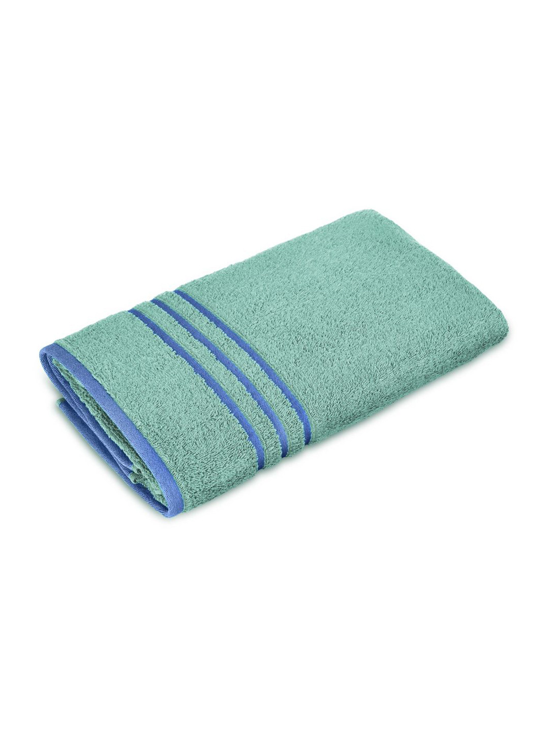 Layers Basicx Turquoise Blue Pure Cotton 380 GSM Bath Towel