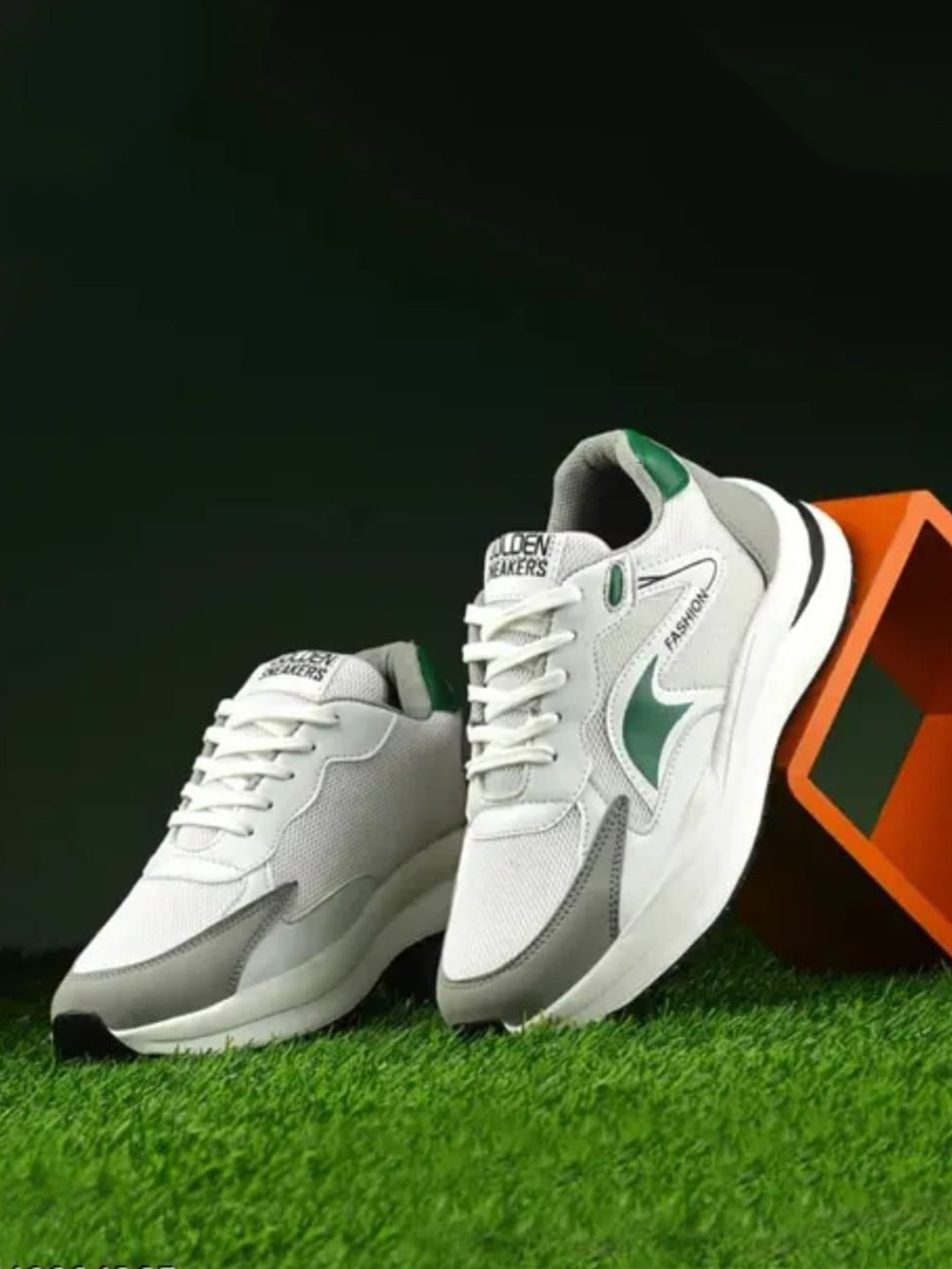 geelexo Men Lace-Ups Non-Marking Walking Shoes