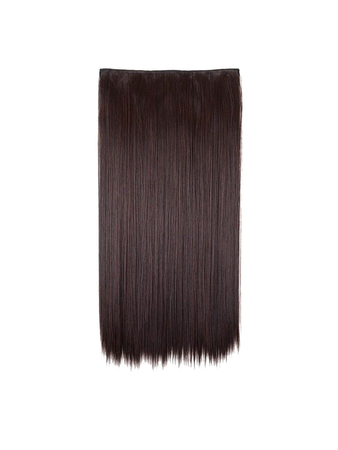 VIEWS Wavy Clip-In Twists Hair Extension-Brown-26 inches