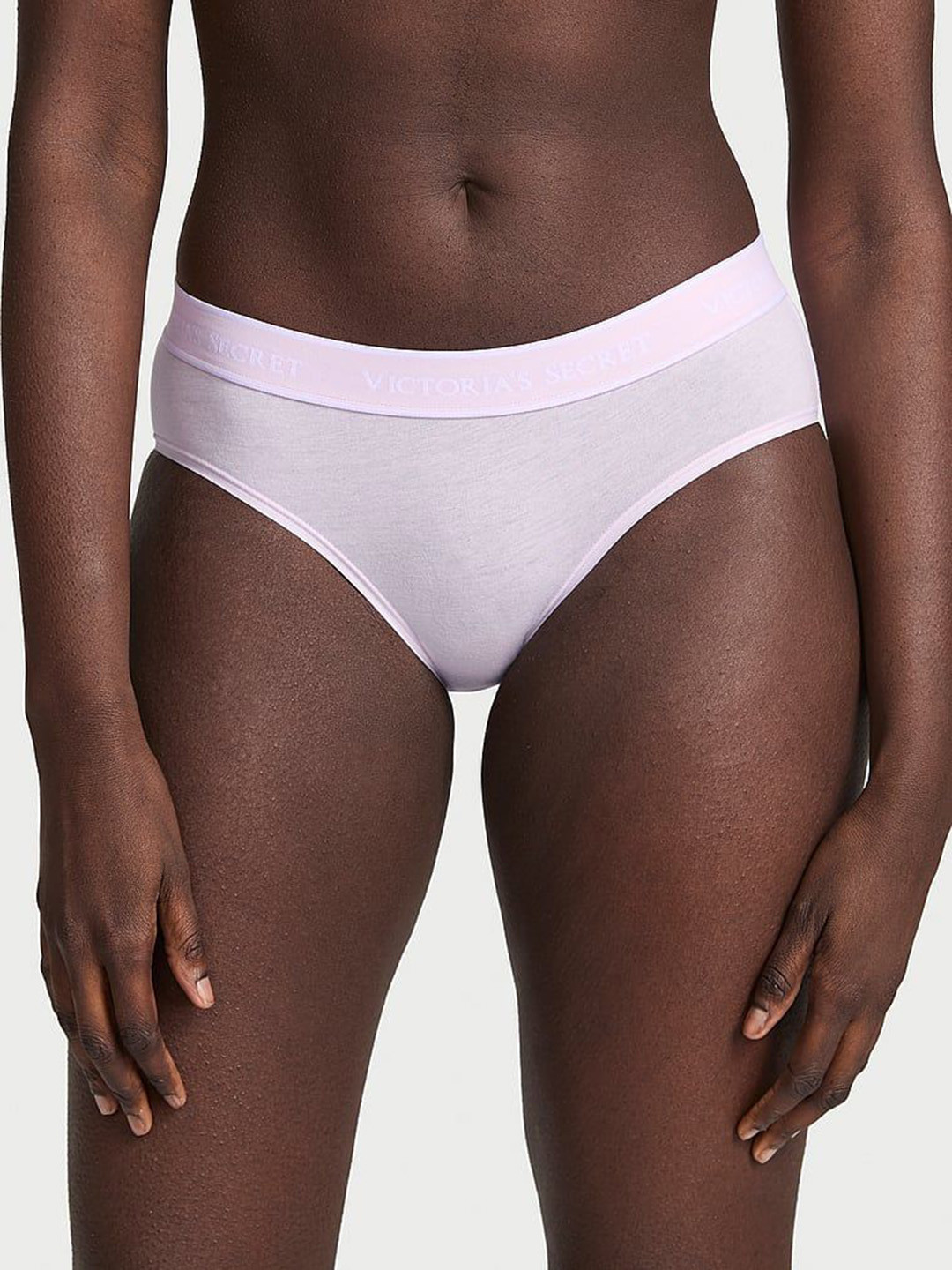 Victoria's Secret Cotton Logo Cotton Hiphugger Panty