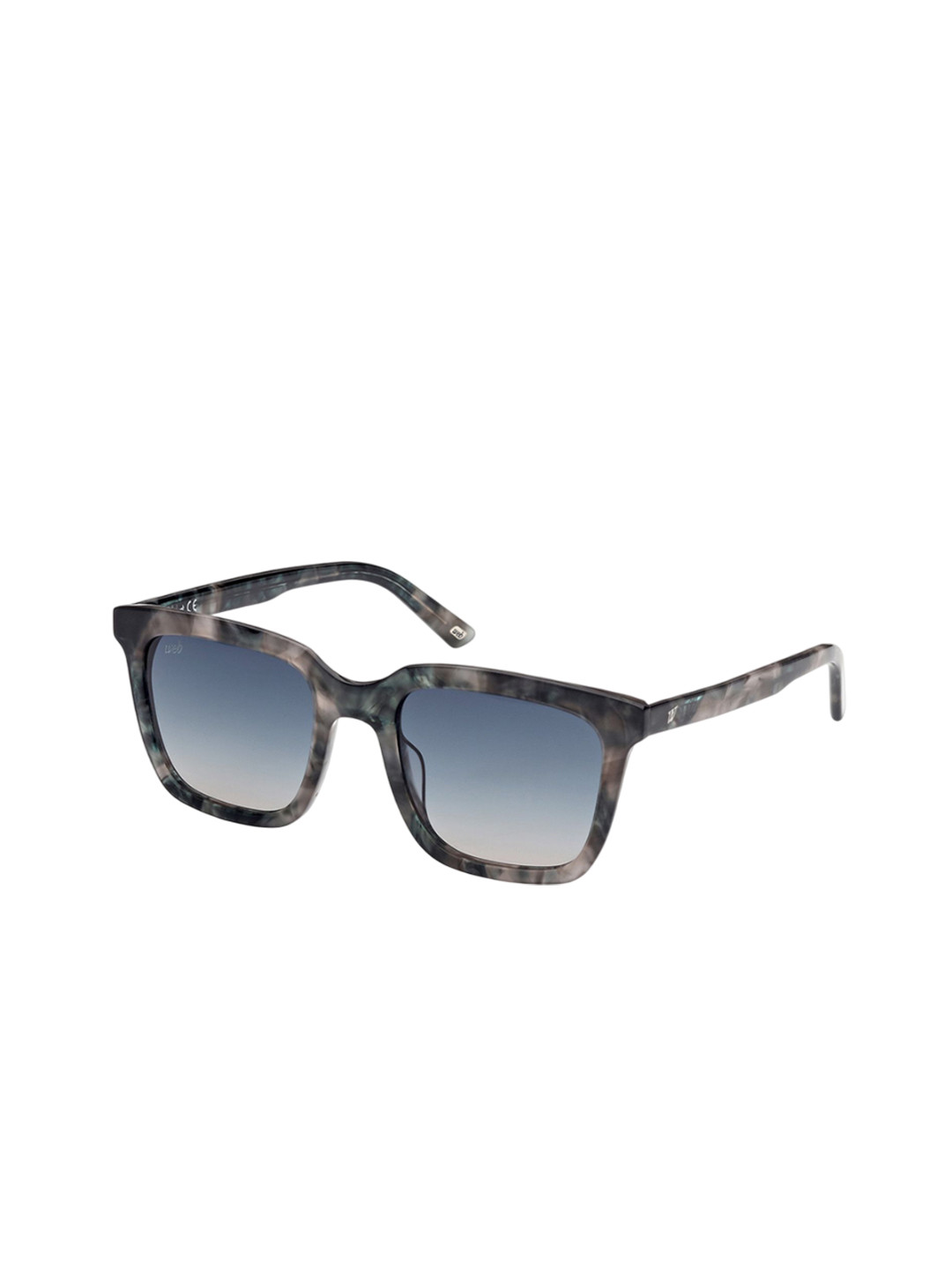 WEB EYEWEAR Unisex Wayfarer Sunglasses with UV Protected Lens WE0309 53 56W