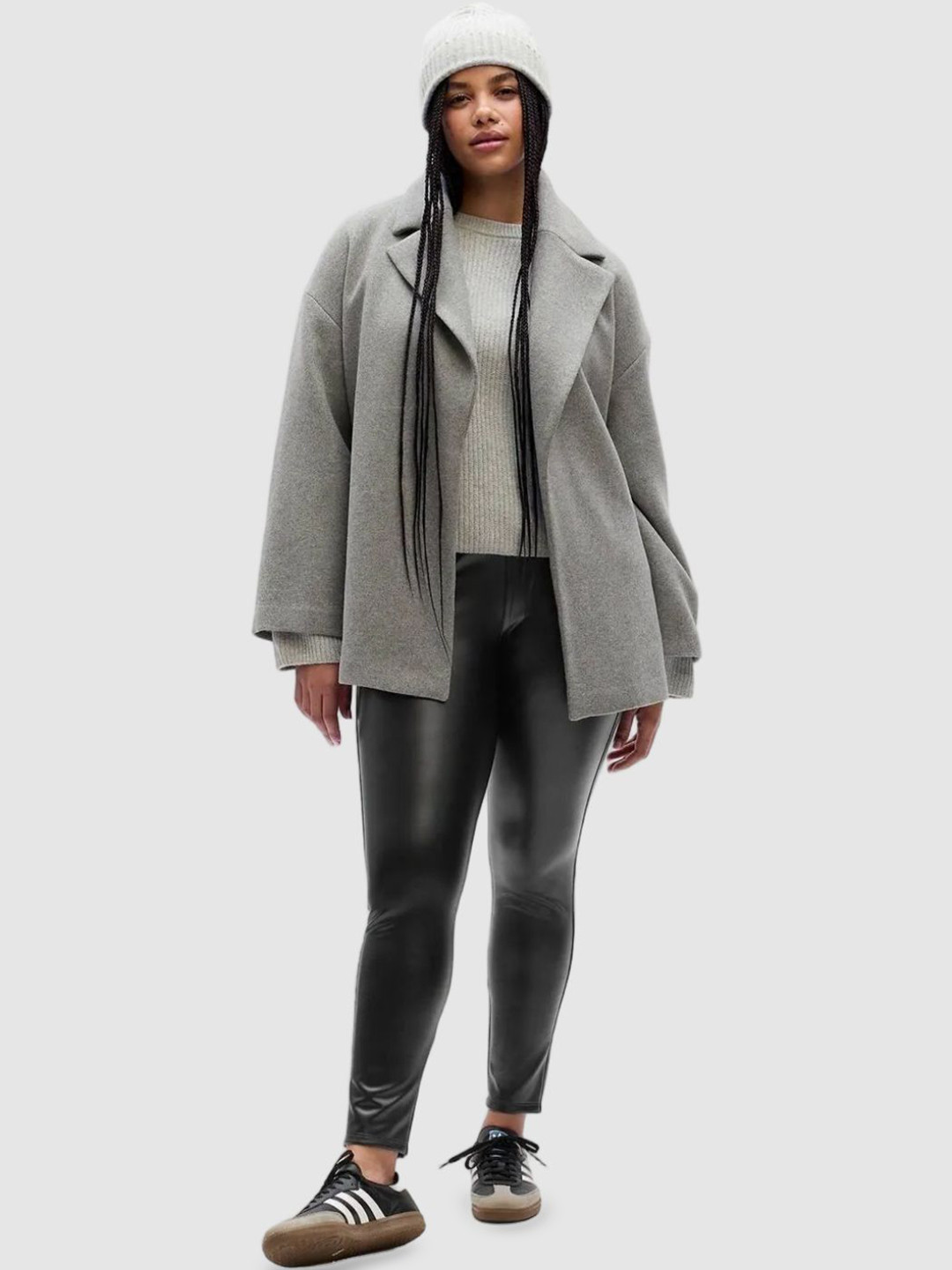 GAP Women Leather High-Rise Skinny Trouser