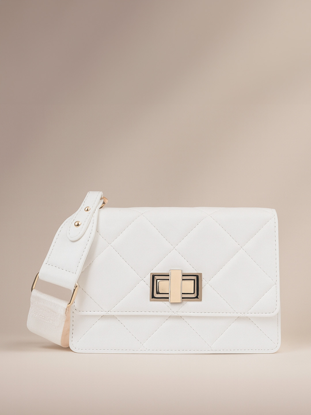 Lino Perros Quilted Crossbody Bag