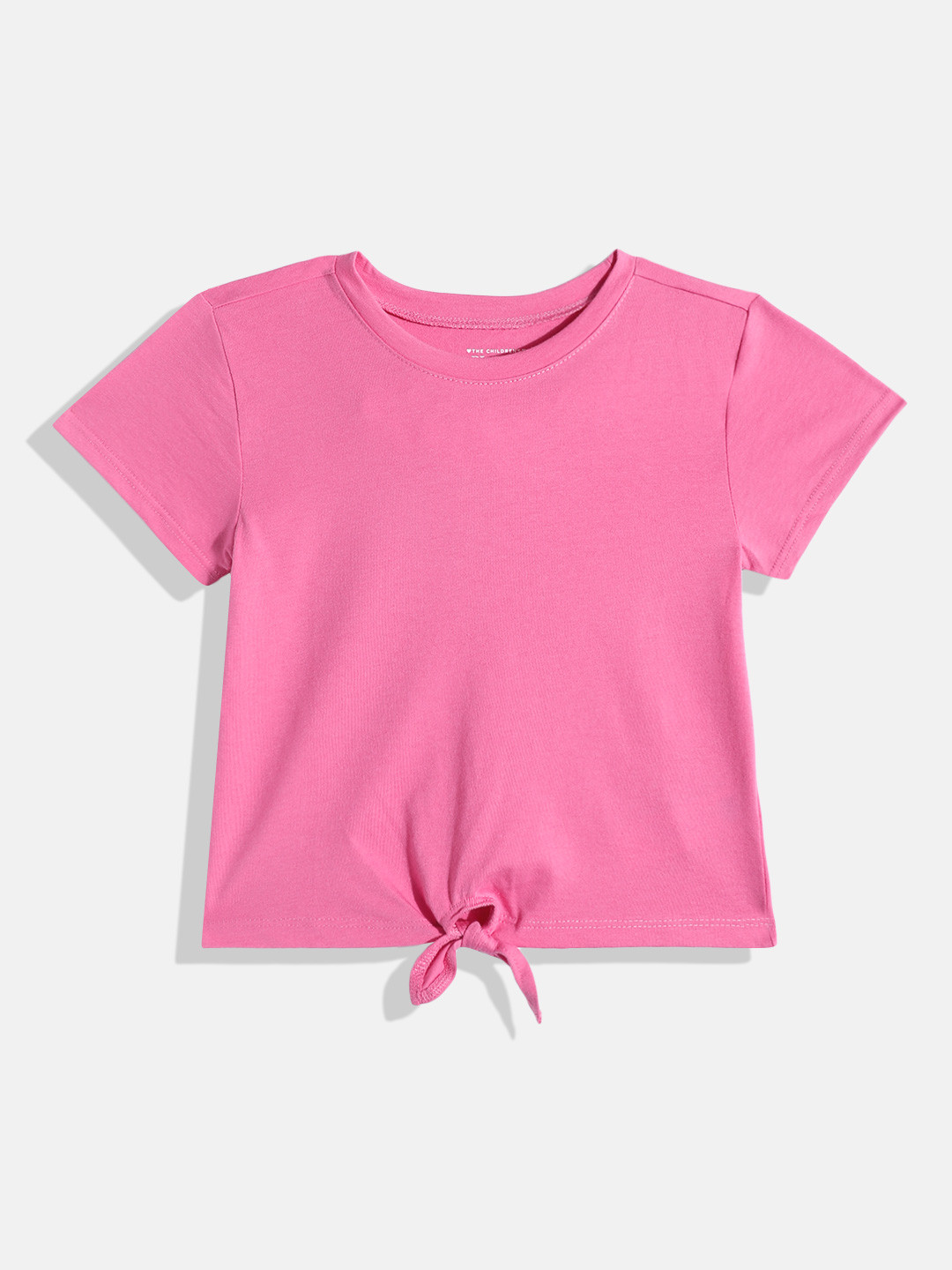 THE CHILDREN'S PLACE Girls T-shirt with Tie-up Detail