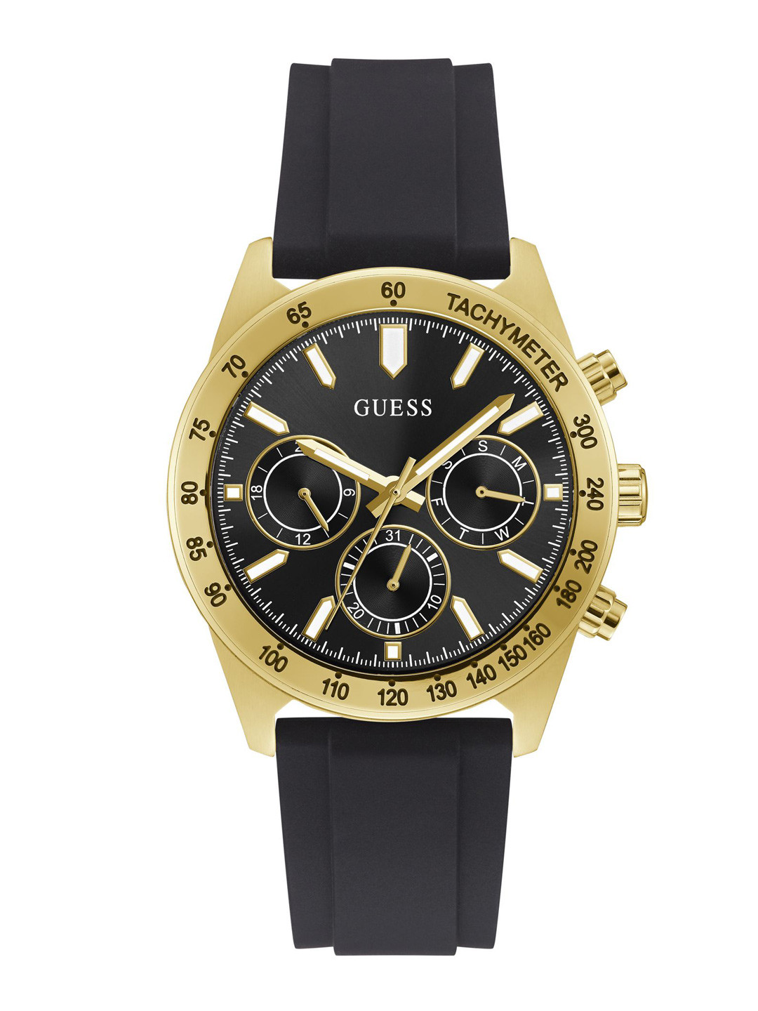 GUESS Men Dial & Straps Analogue Multi Function Watch GW0332G2