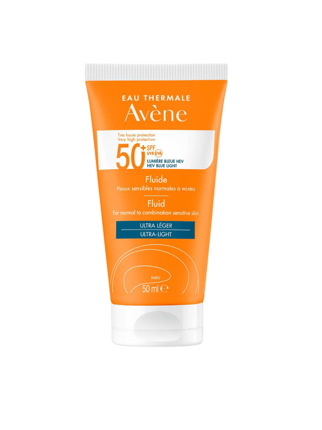 Avene Very High Sunscreen Protection Fluid With SPF 50+ - 50 ml
