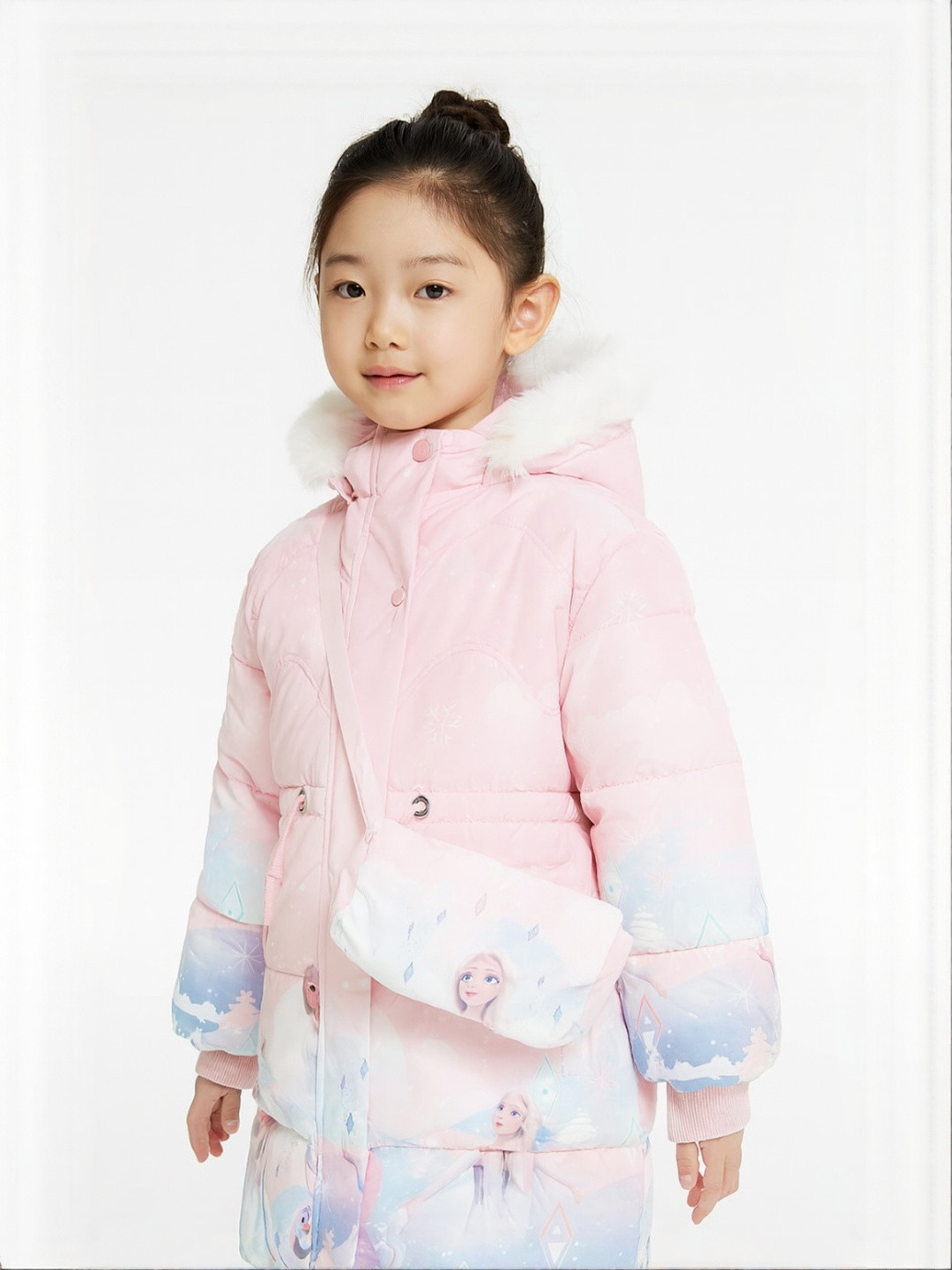 AIDAN PAUL Girls Water Resistant Puffer Jacket