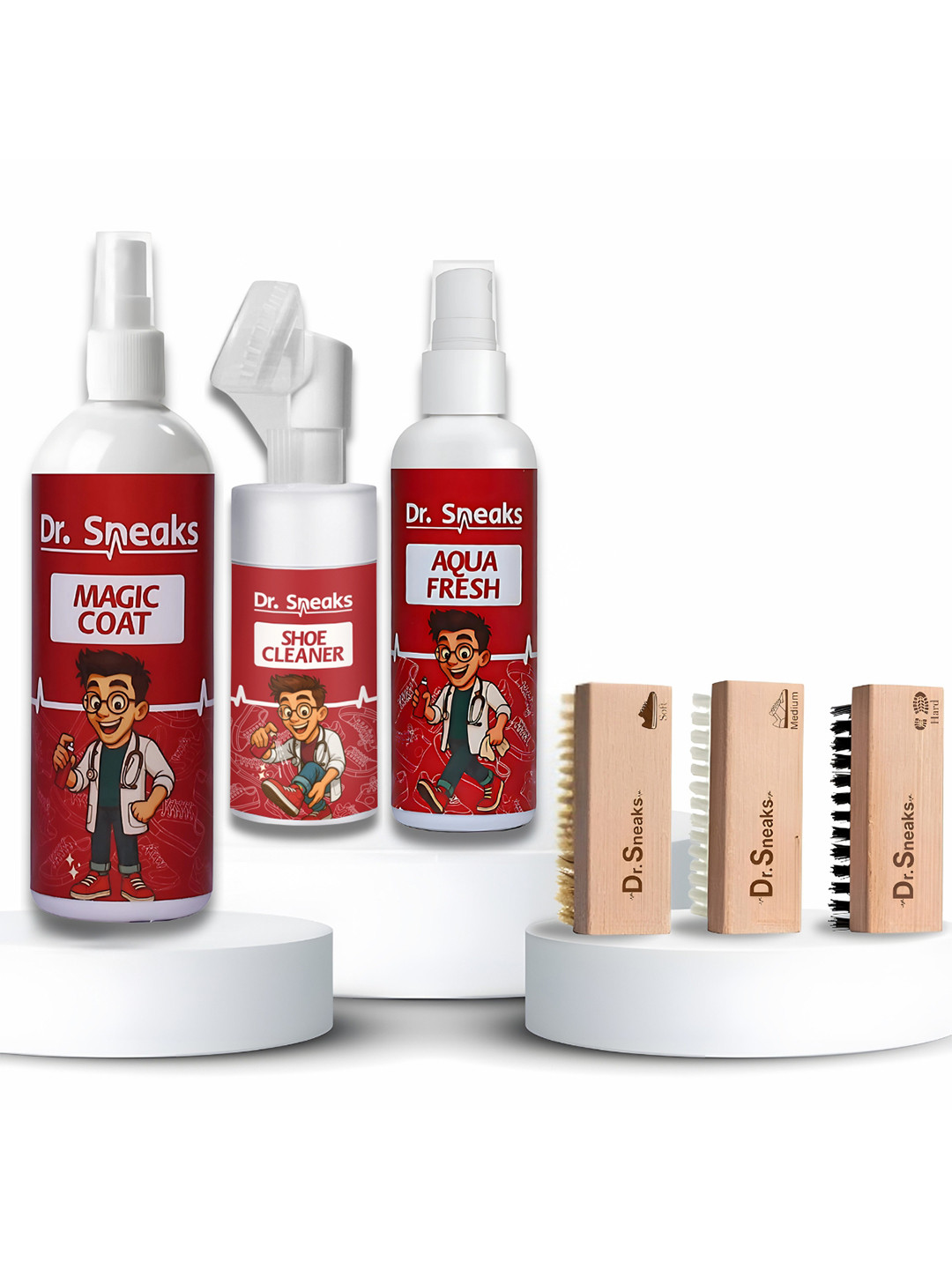 Dr. SNEAKS Sneakerhead Shoe Cleaning Kit