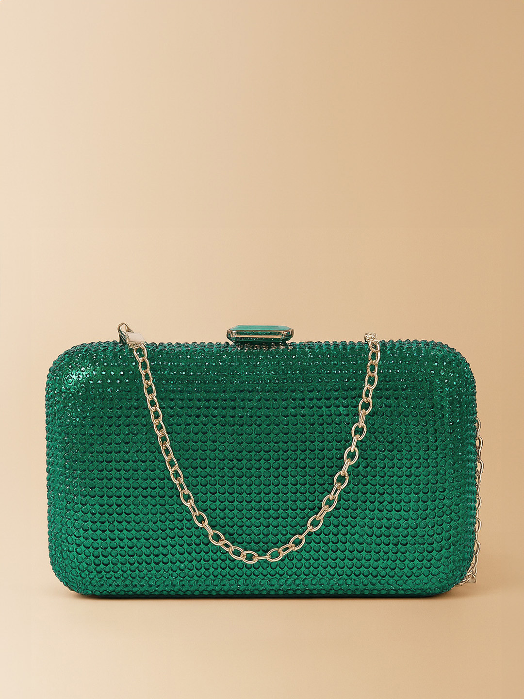 Lino Perros Embellished Party Box Clutch