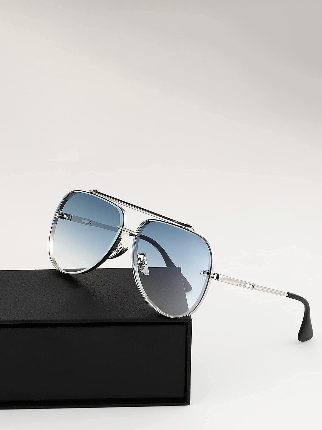 Rozzetta craft Unisex Aviator Sunglasses with UV Protected Lens RC Rock Aviator blue