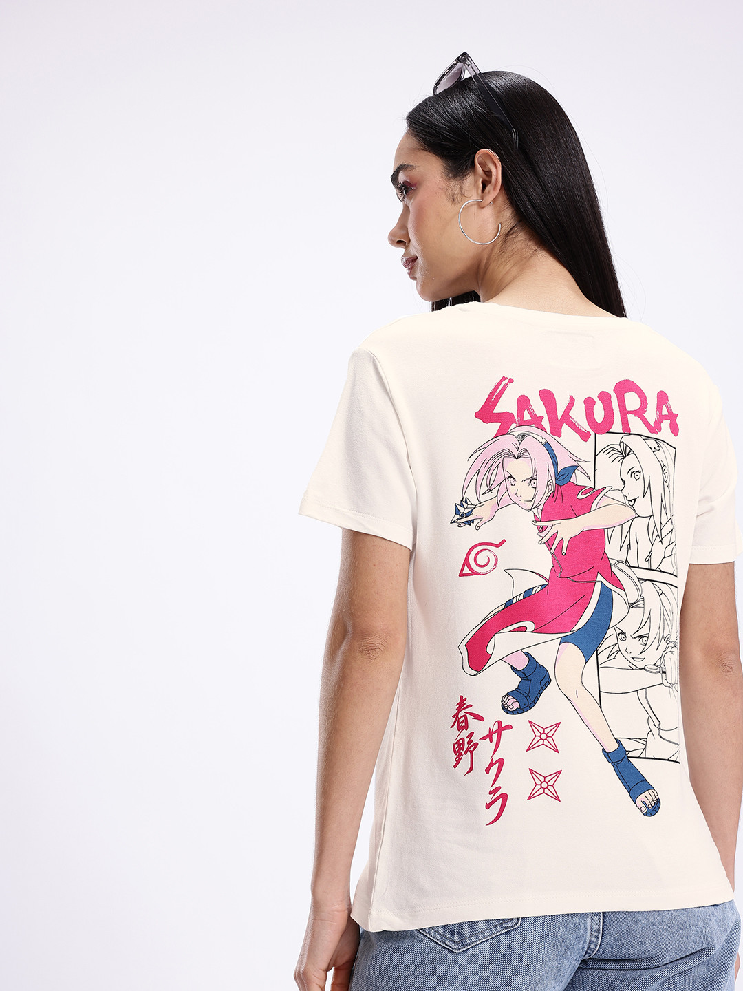 Kook N Keech Naruto Printed T-shirt