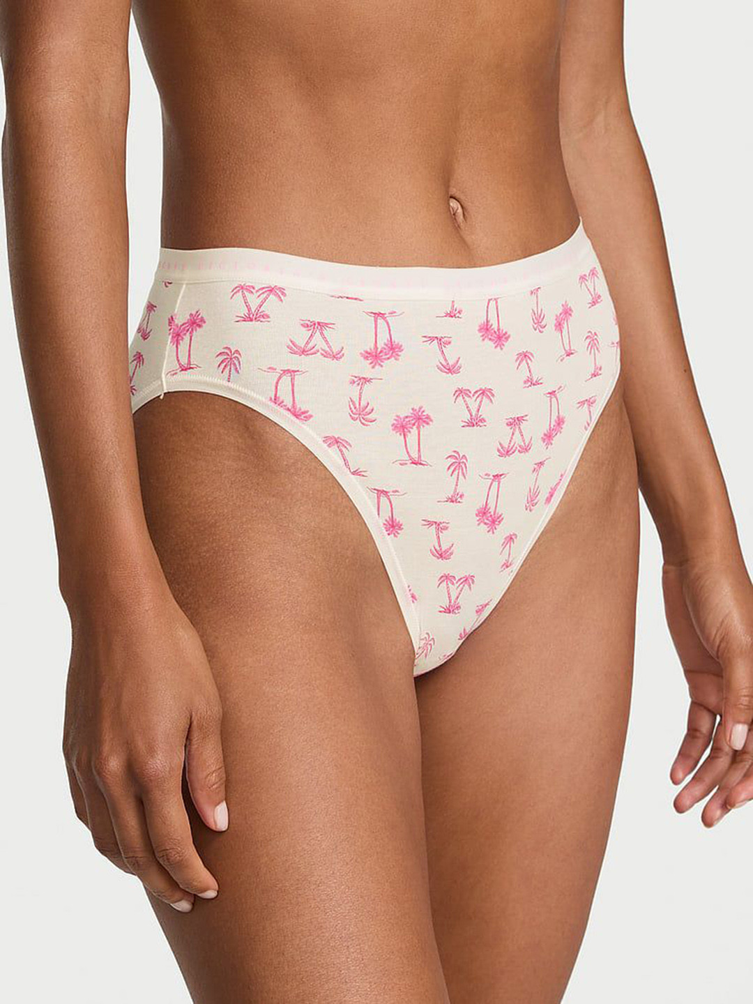 Victoria's Secret Women Stretch Cotton High-Leg Brief Panty