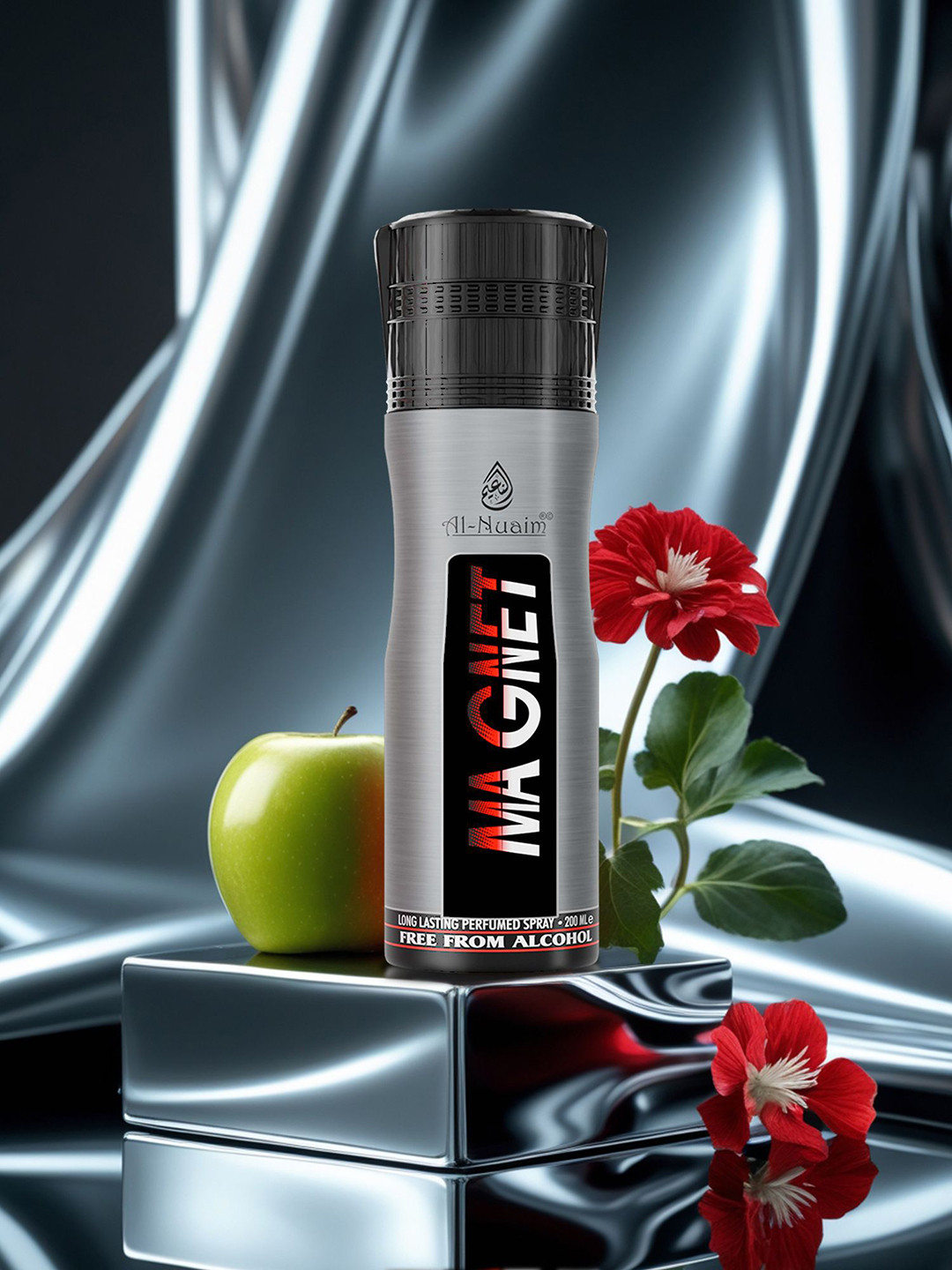 Al-Nuaim Men Magnet Long Lasting Alcohol Free Deodorant Perfumed Spray - 200ml