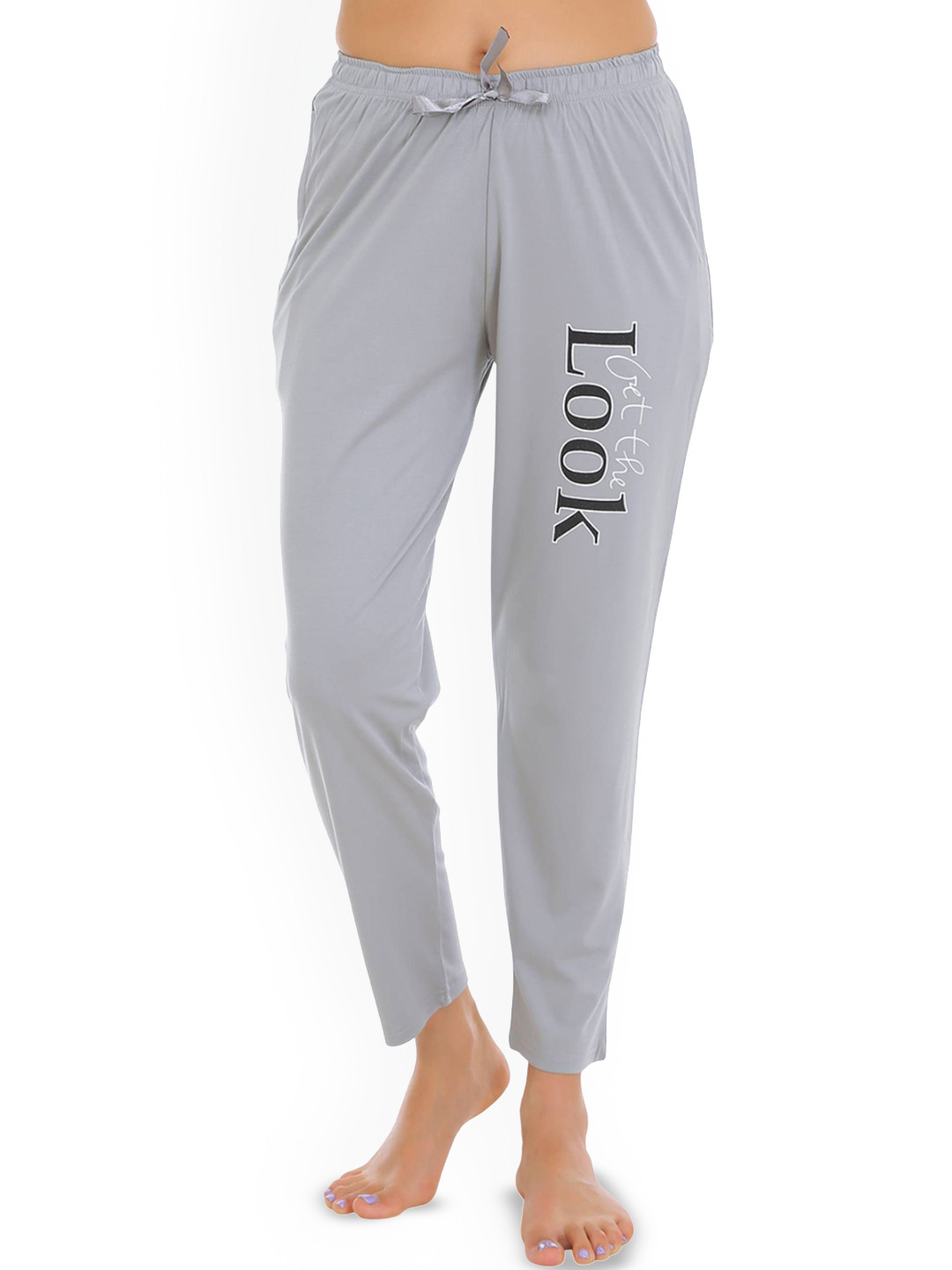 SONA Women Cotton Relaxed Fit Mid-Rise Trousers